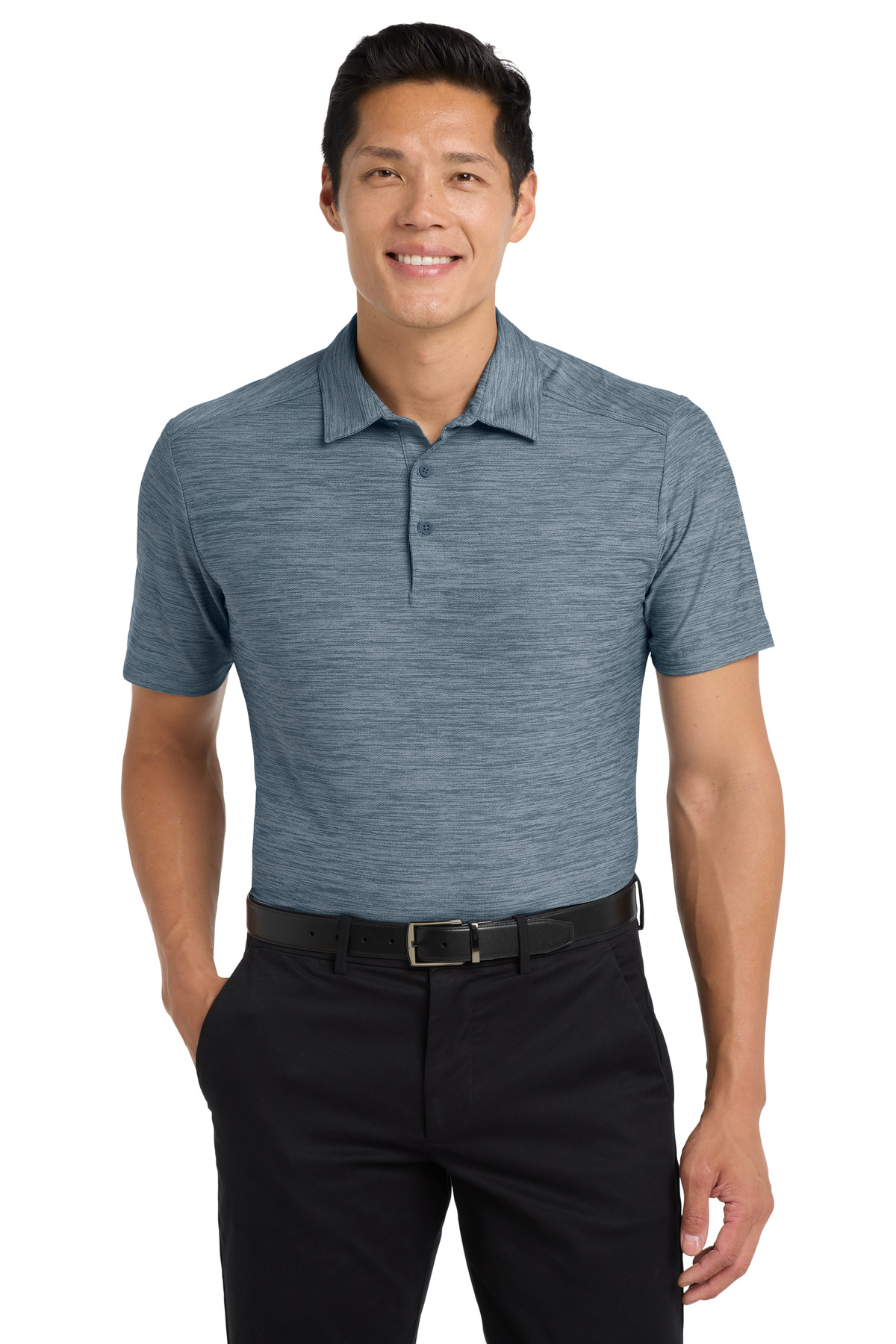 Port Authority Stretch Heather Polo K583 23