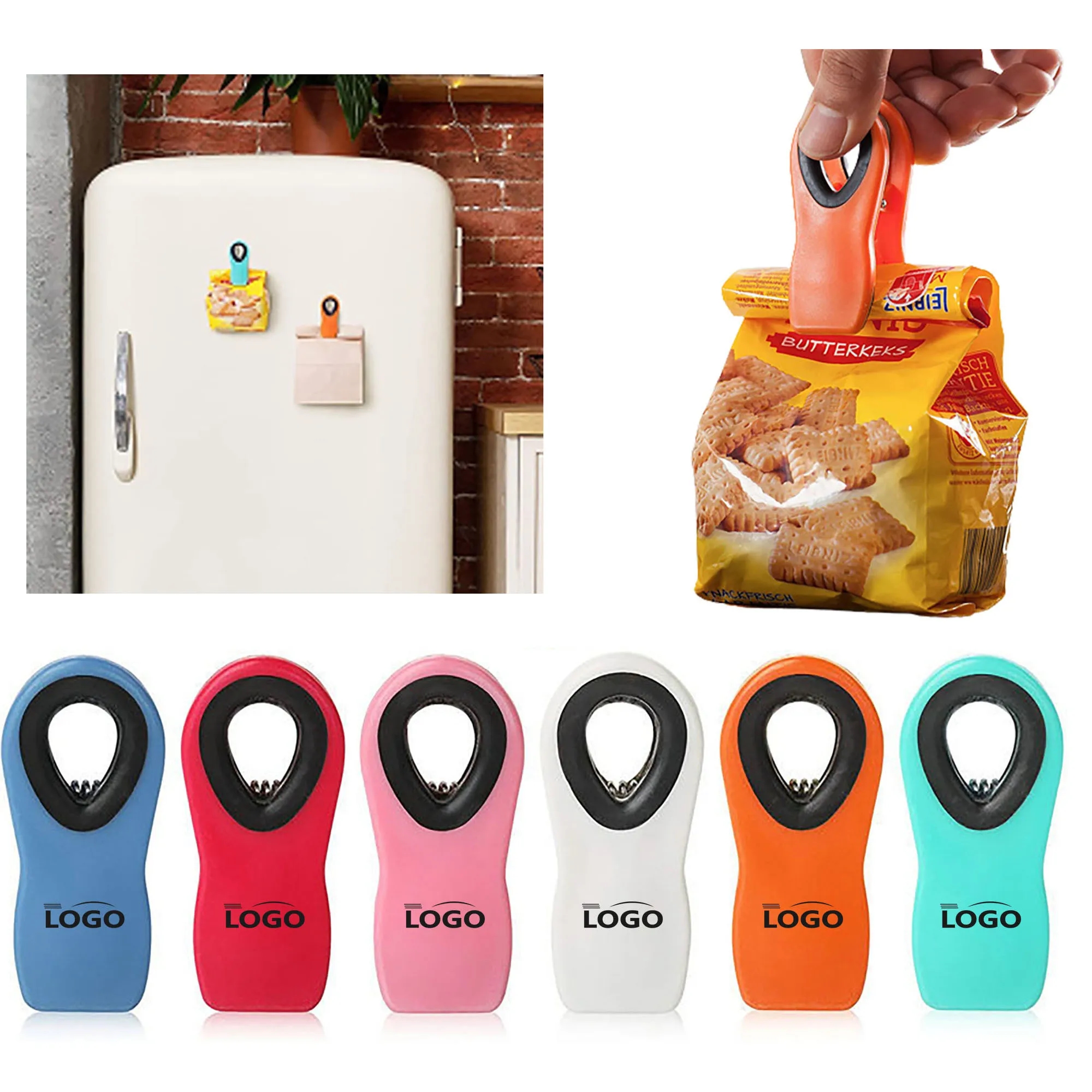 Magnetic Memo Clip w/Strong Grip 2