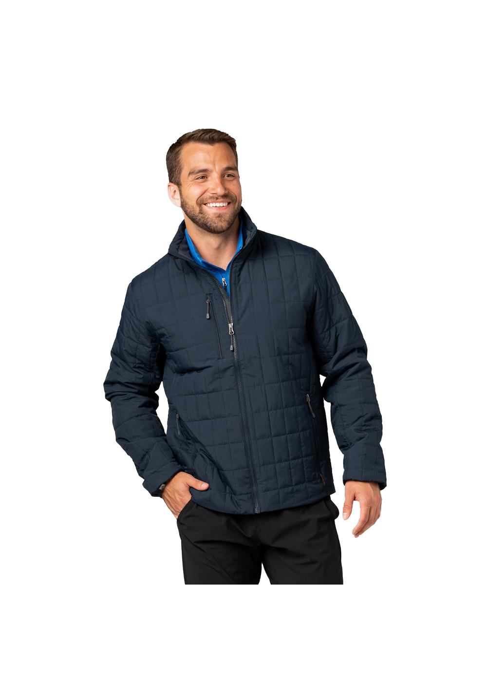 Storm Creek Men's Traveler 60 GSM Insulated Packable Quilted Jacket 13