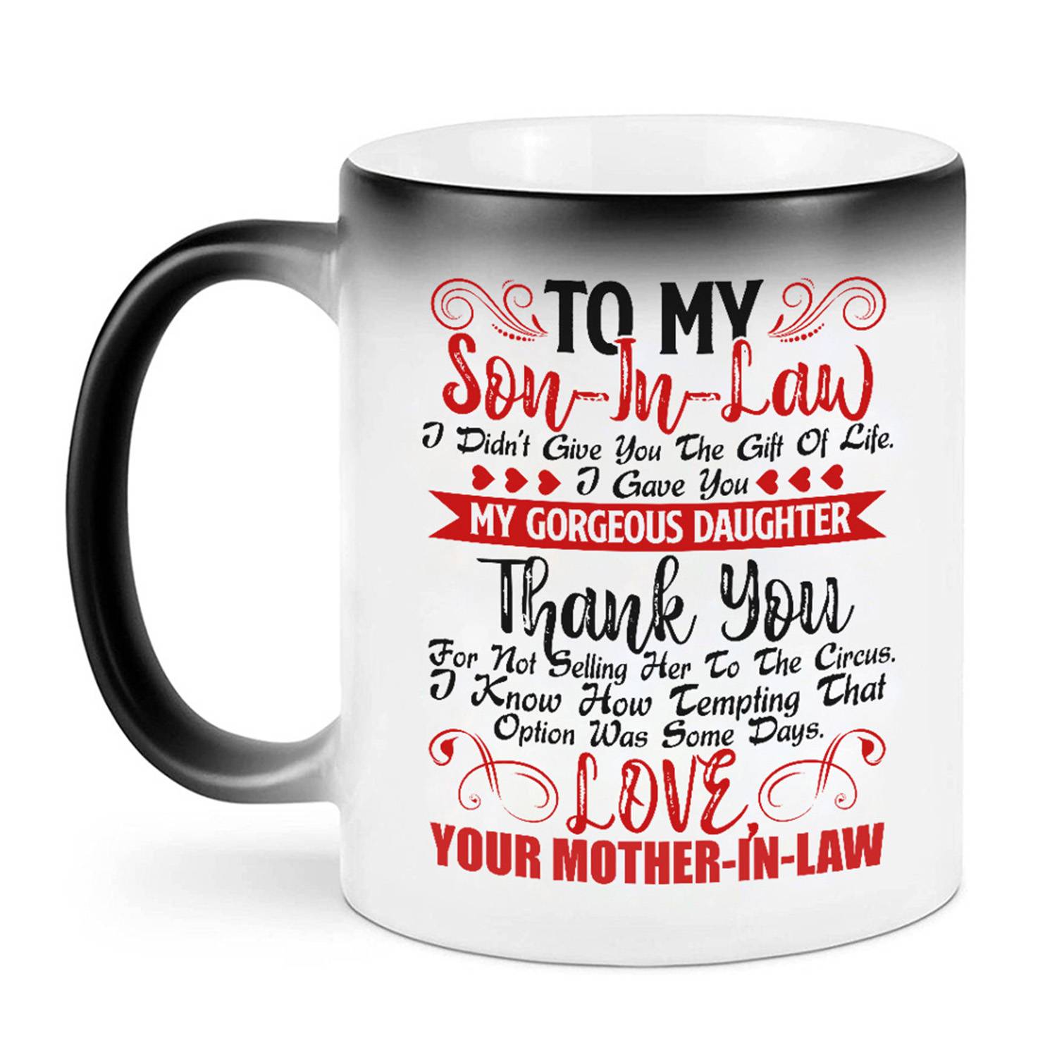 11oz Heat Sensitive Color-Changing Ceramic Coffee Mug 12