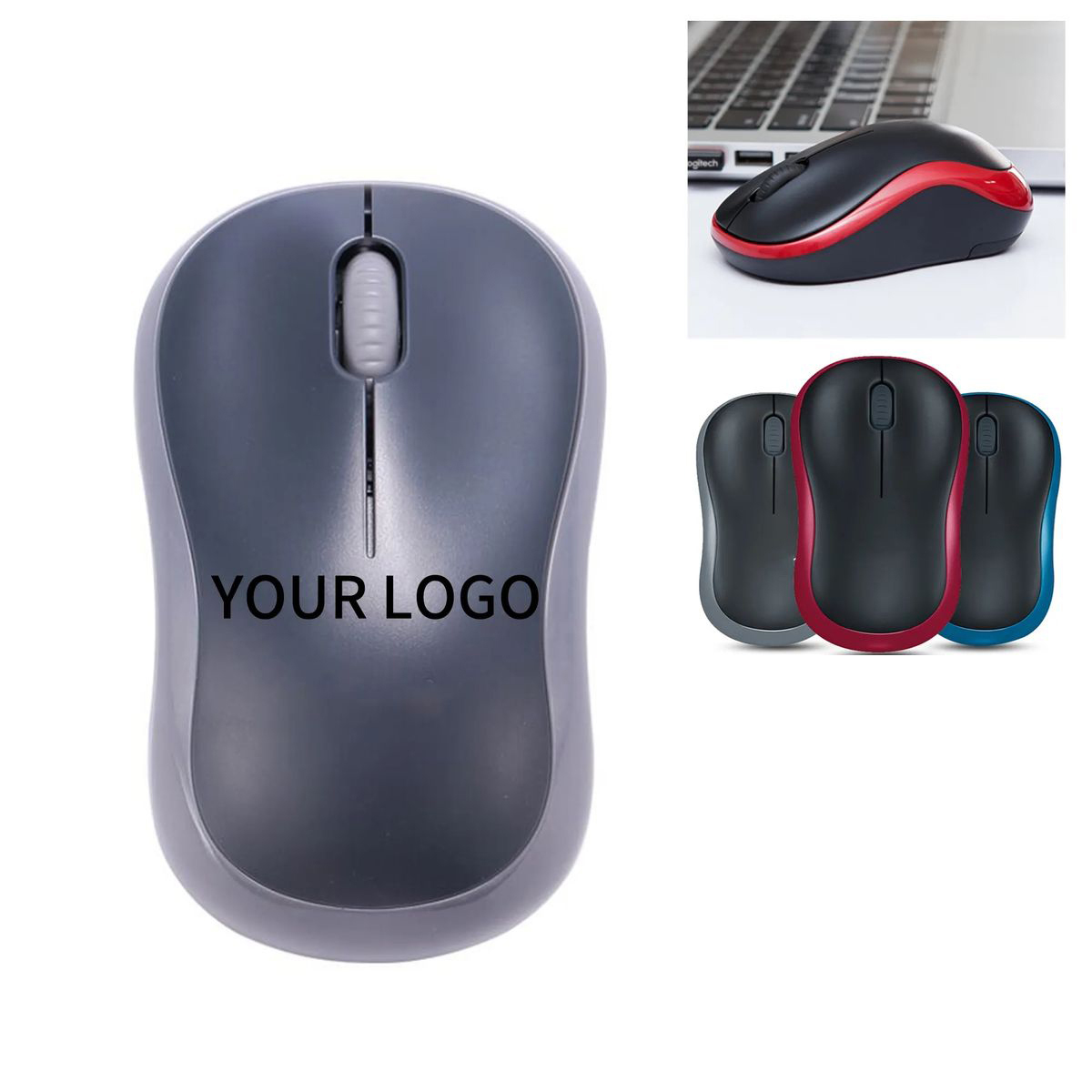 2.4GHz Wireless Mouse With Comfortable Grip 5