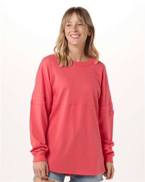 Women's Pom Pom Long Sleeve Jersey T-Shirt - BW3514 77