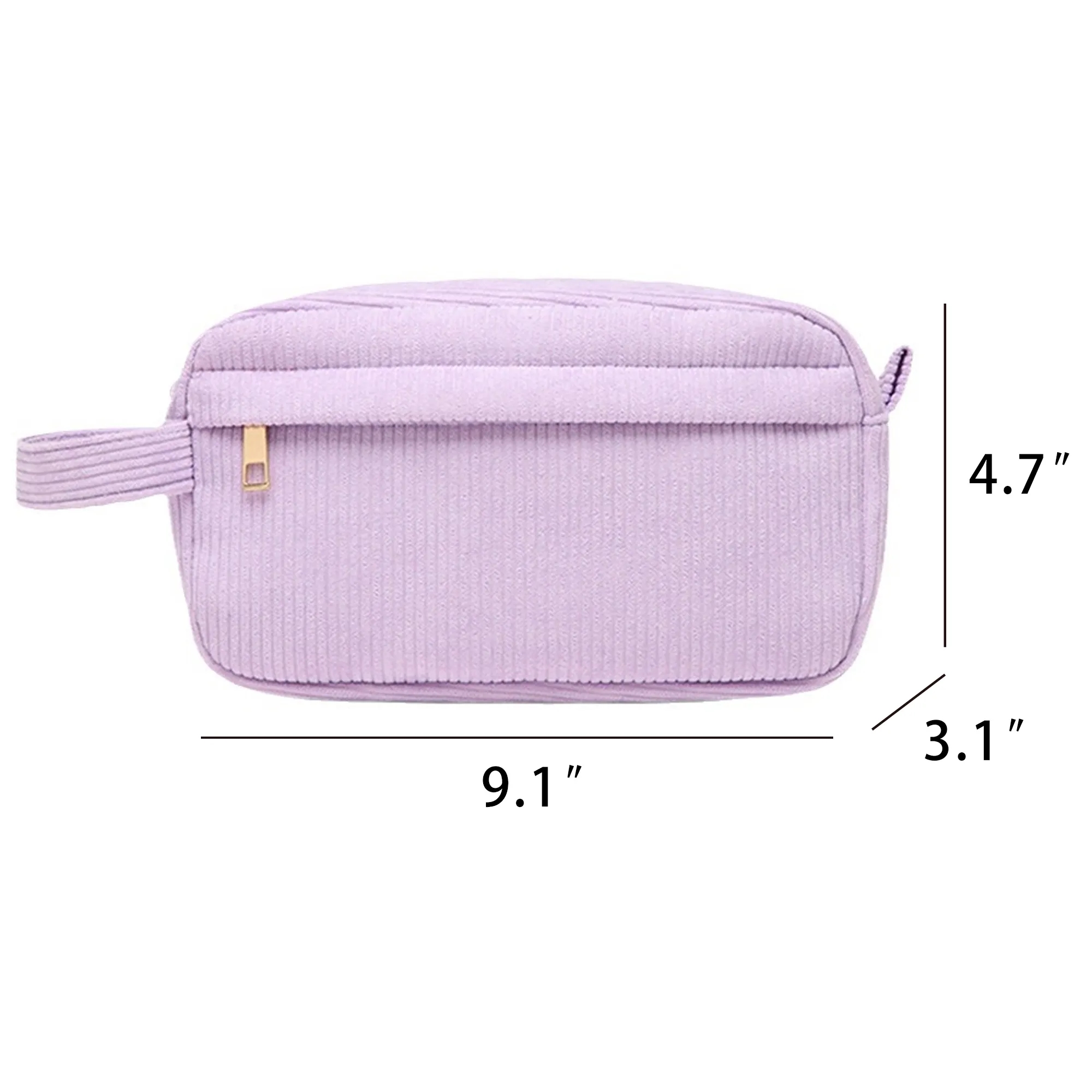 Corduroy Makeup Storage Bag 4