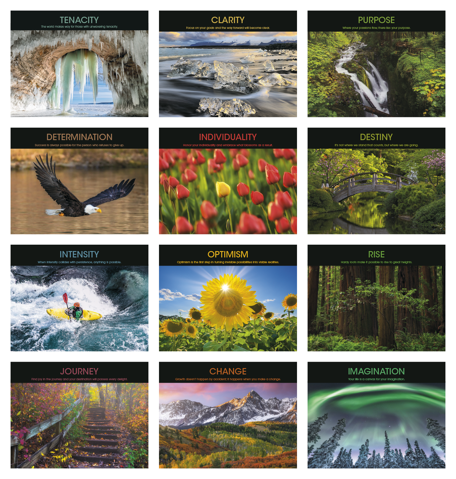 Good Value™ Motivations - Spiral Calendar 64