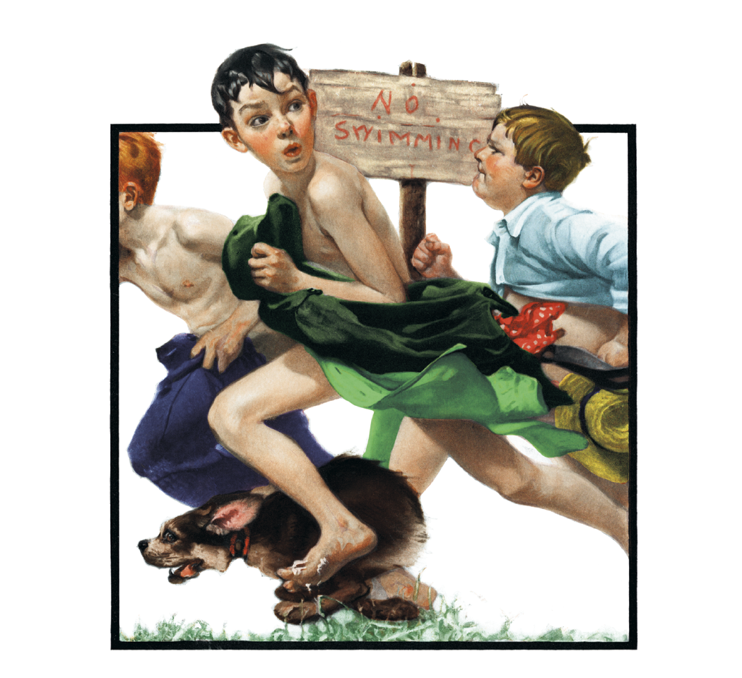 HotLine® Products Norman Rockwell Mini Calendar 48