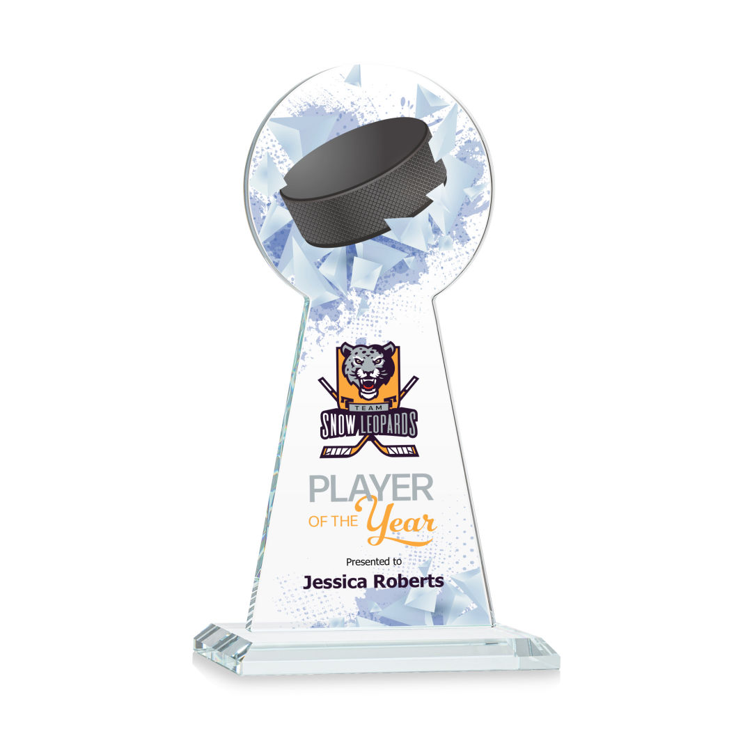 Edenwood Hockey VividPrint™ Award - Clear 6