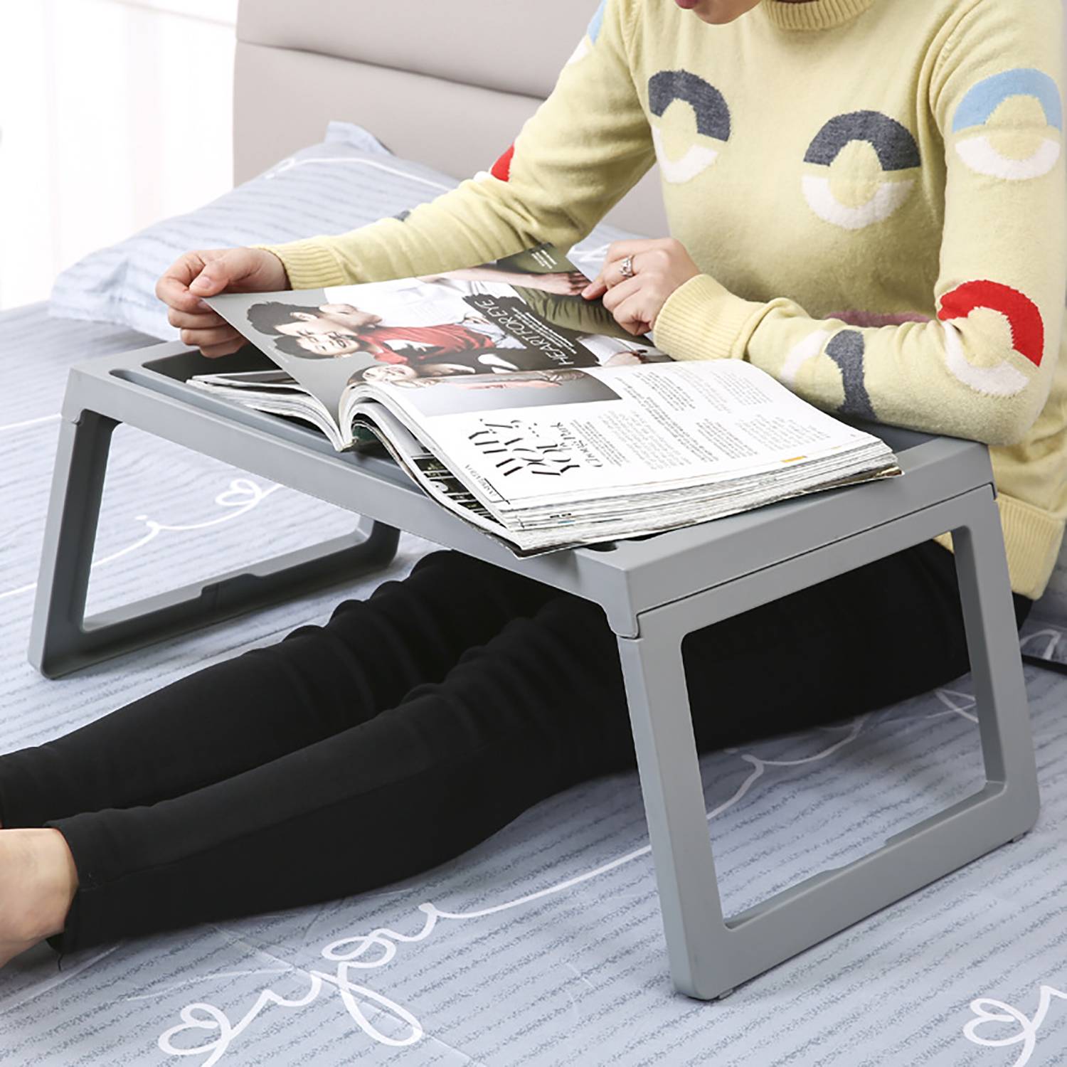 Foldable Laptop Table – Lightweight & Bed-Friendly Design 4