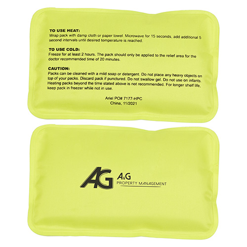Rectangle Nylon-Covered Hot/Cold Pack 9