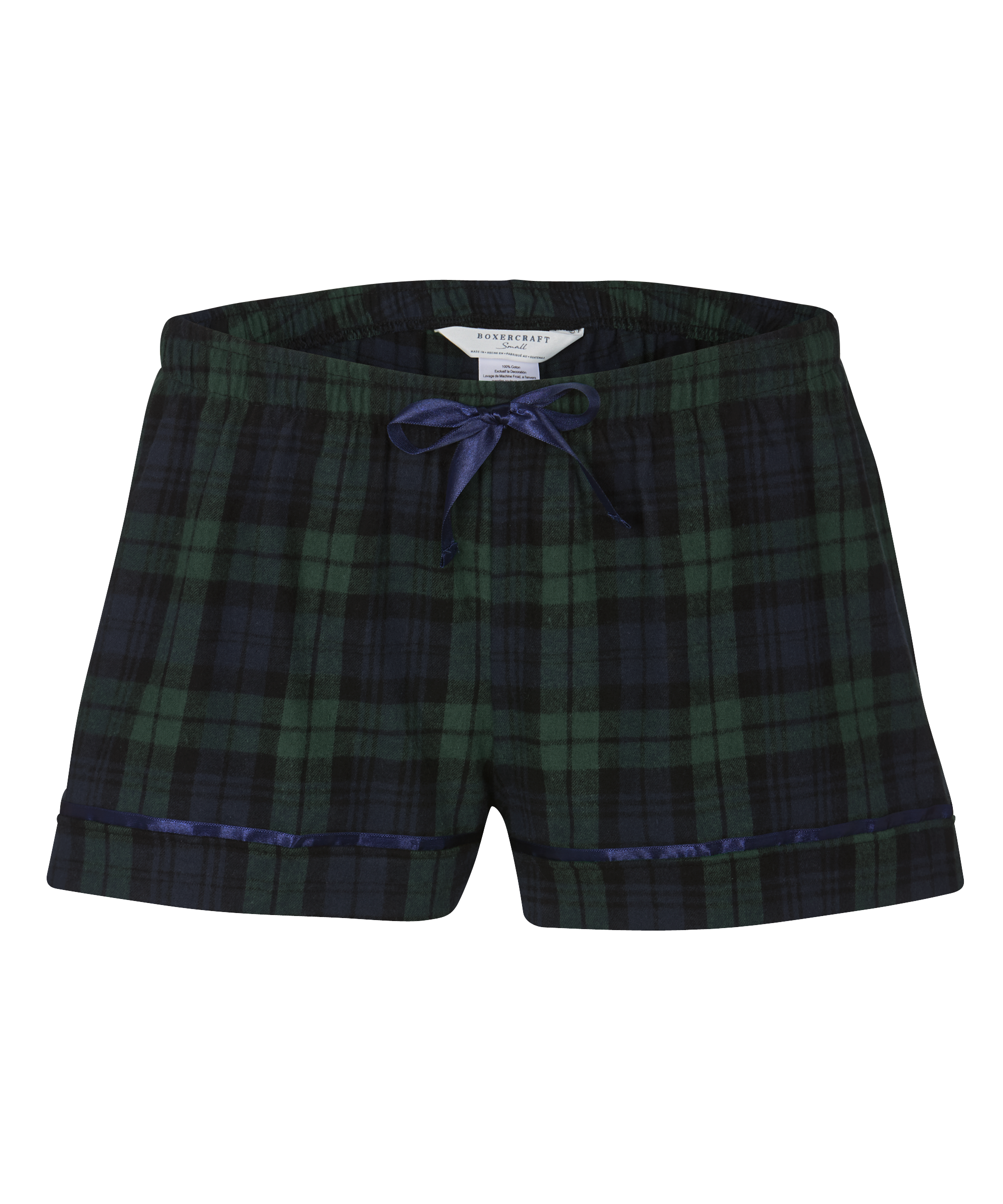 BOXERCRAFT WOMEN'S FLANNEL SHORT 14