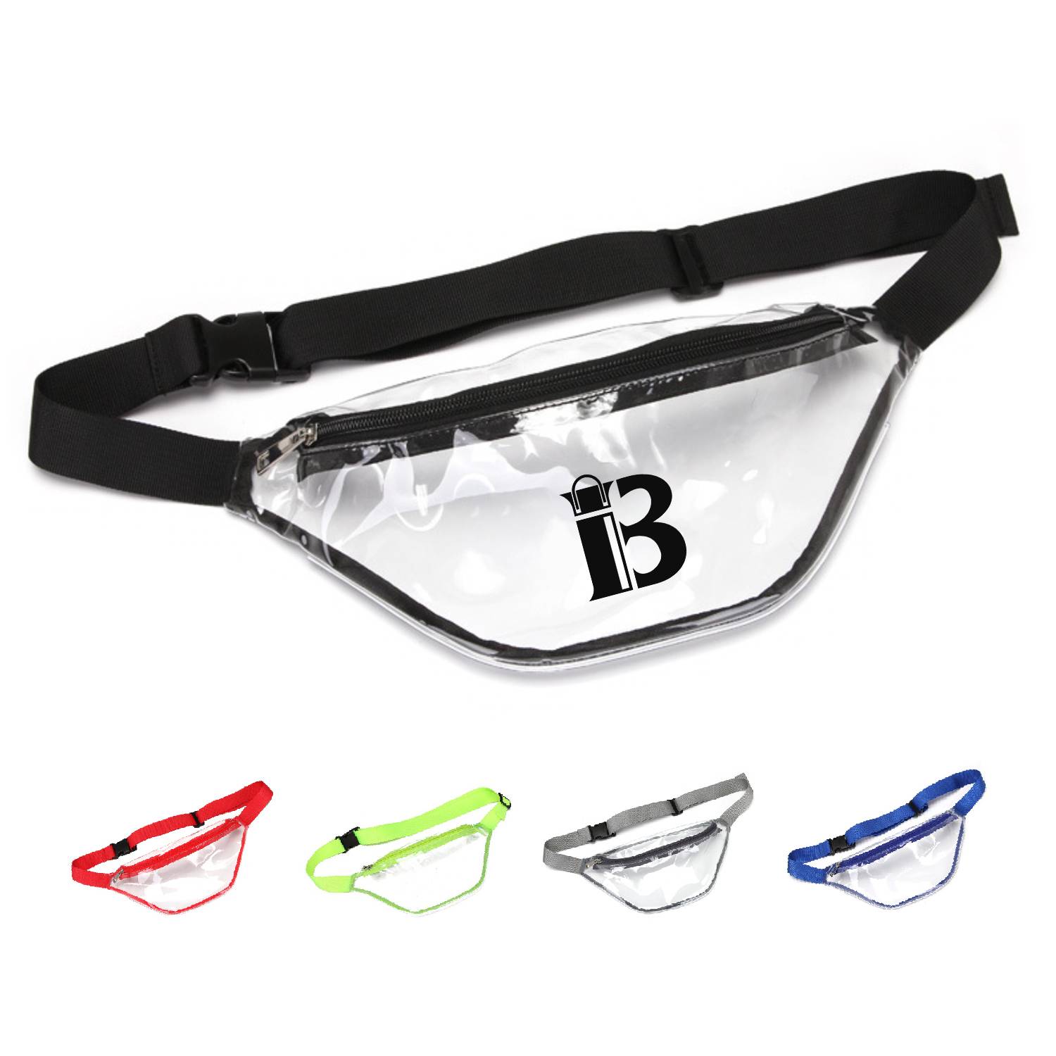 Clear Fanny Pack Transparent Adjustable Belt Bag 5