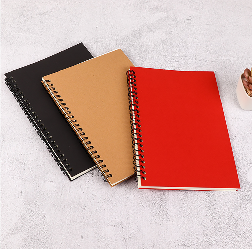 Kraft Paper Spiral Notebook 8