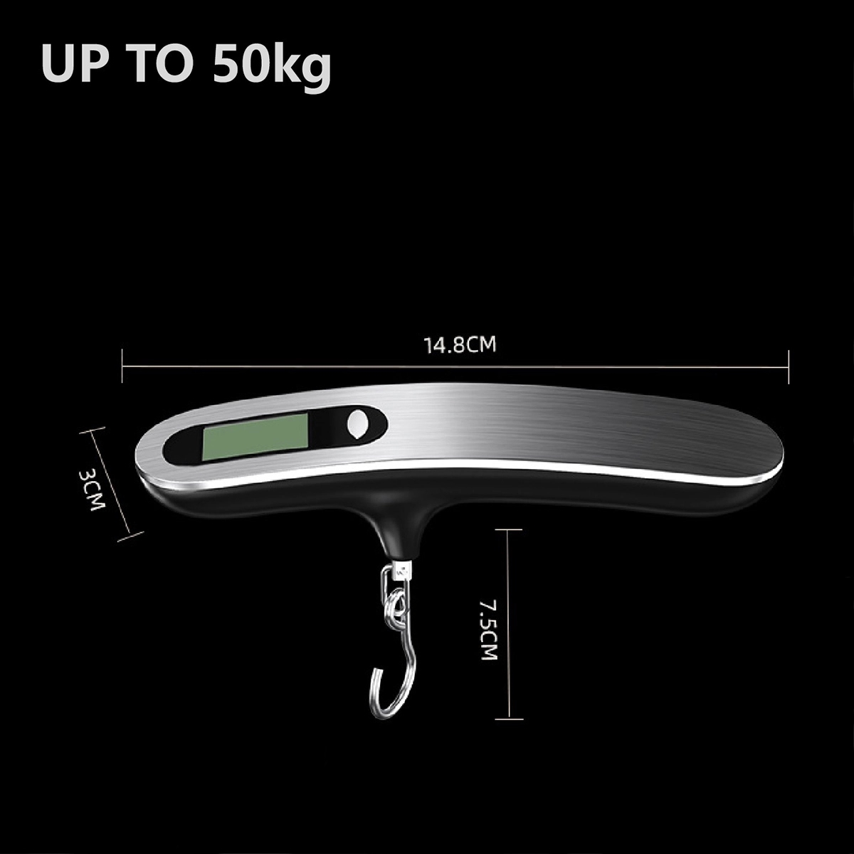 Digital Handheld Luggage Scale Hook 2