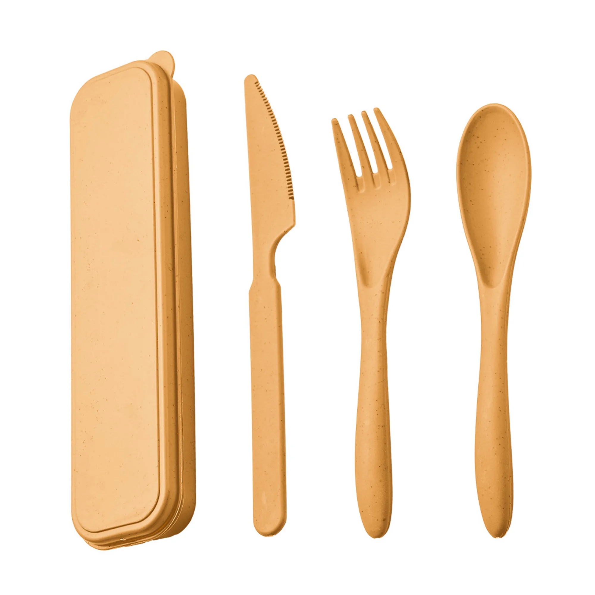 3pcs Portable Cutlery Tableware 11