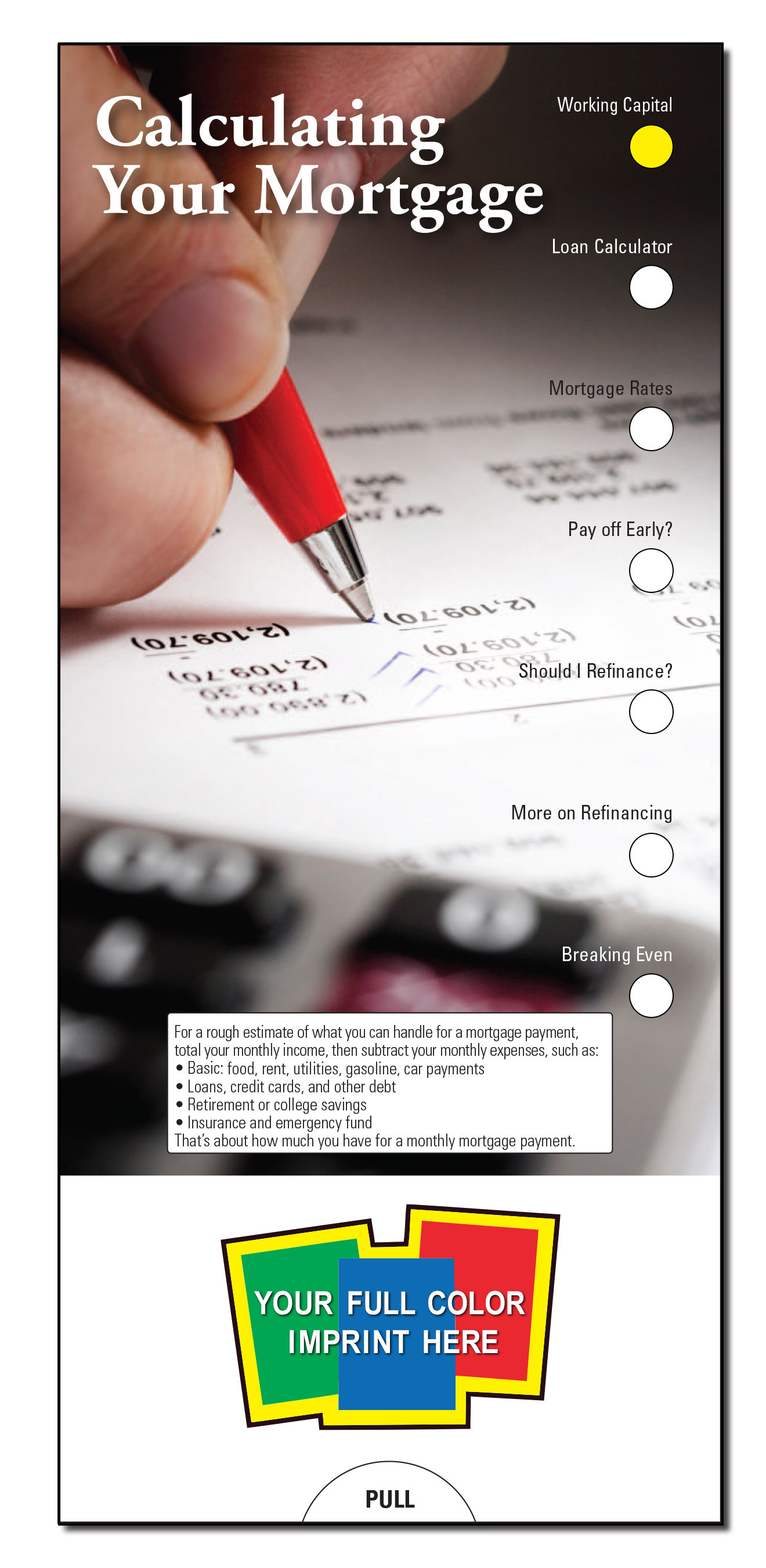 SLIDE CHART - Calculating Your Mortgage Slide Chart 2