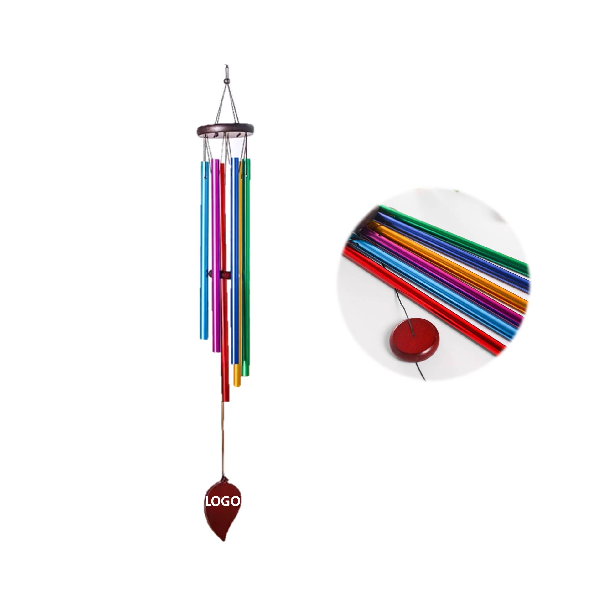 Colorful Classic Garden Wind Chimes 2