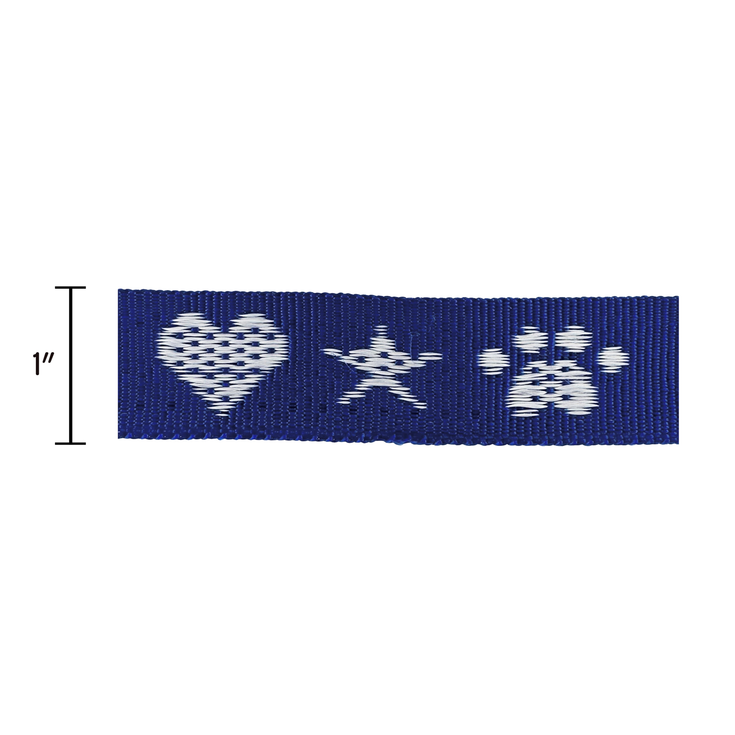 1" Woven Wristband - "Classic" Weave 7