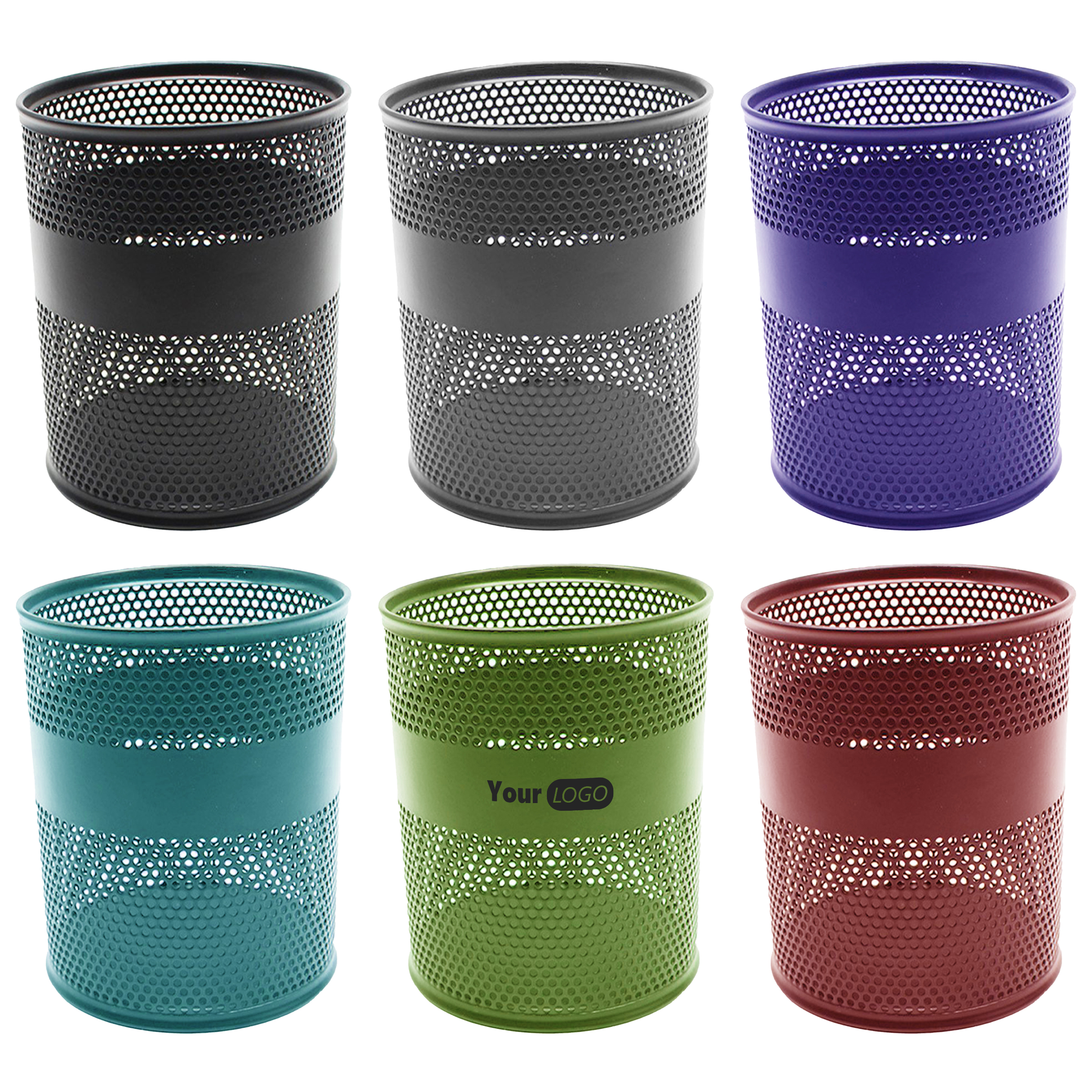 Metal Sturdy Mesh Pencil Holder 2