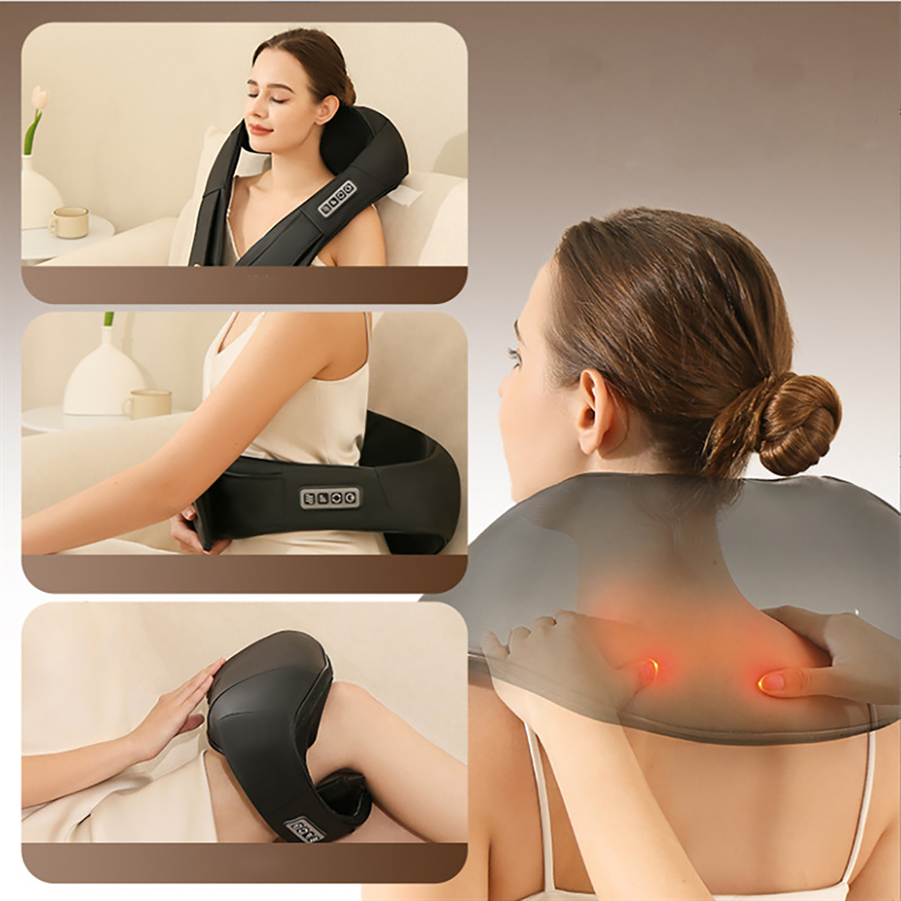 Shiatsu Neck Back Massager 4