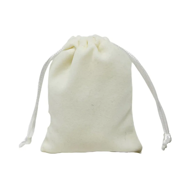 Flannel Drawstring Storage Bag 2