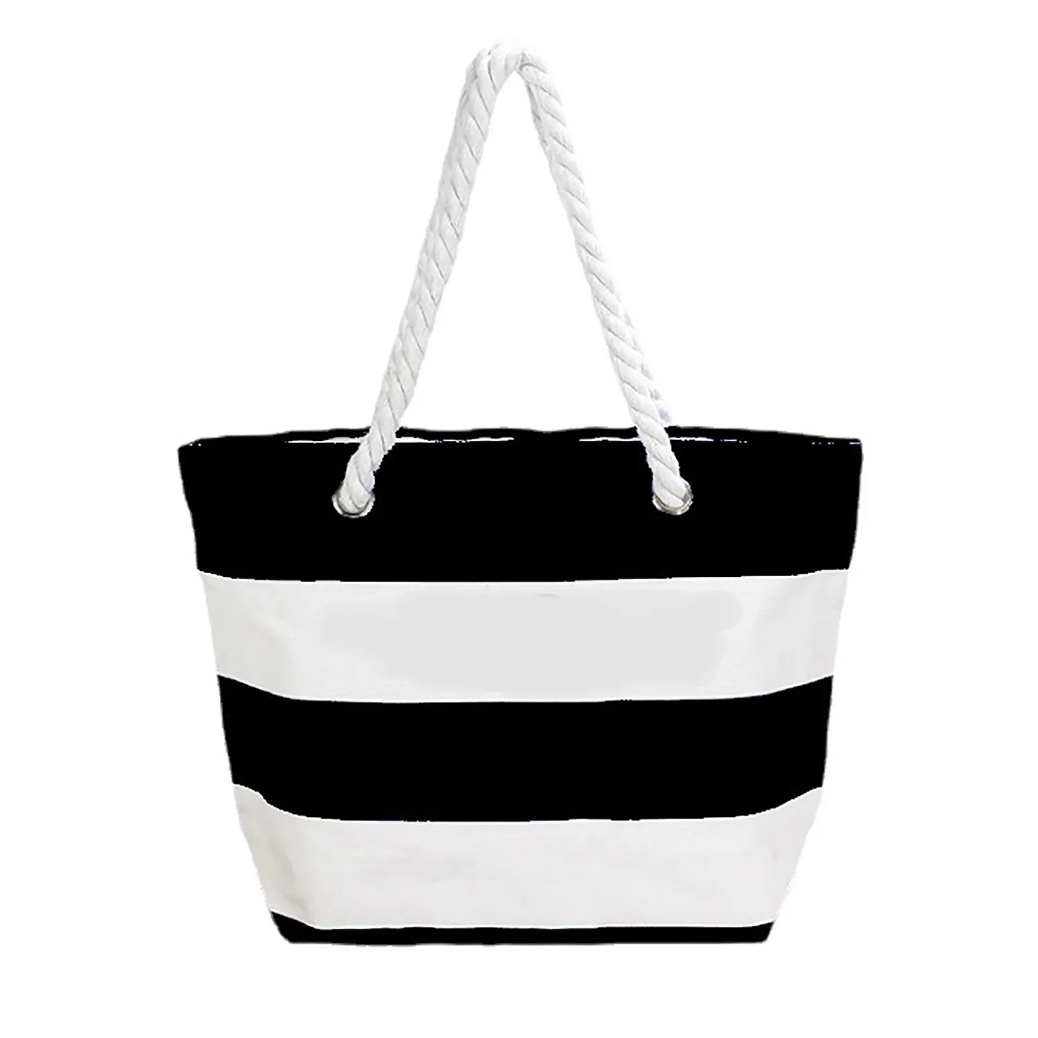 Large Volume Canvas Beach Tote Bag, custom tote bag with logo imprint 2