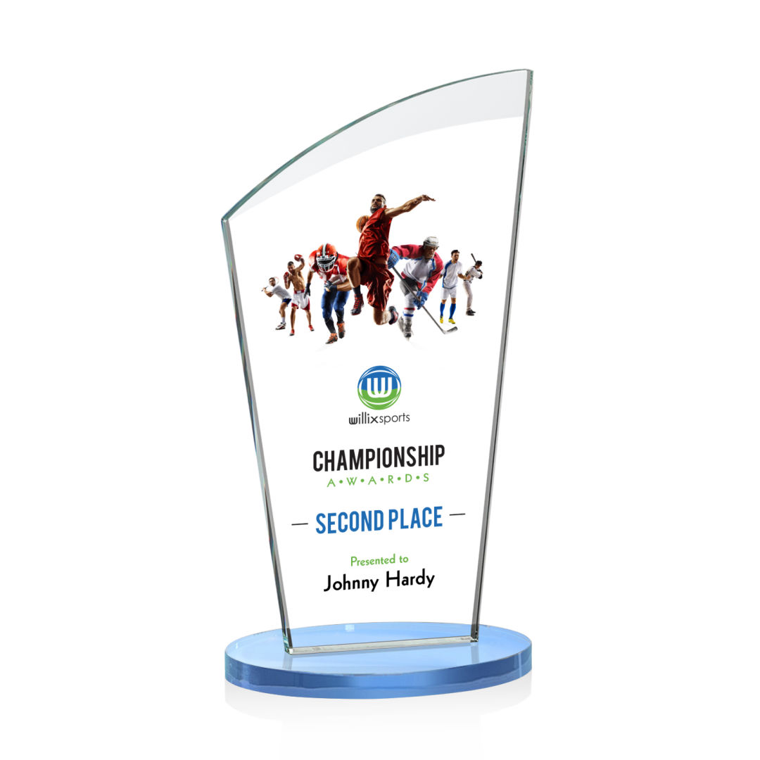 Tomkins VividPrint™ Award - Sky Blue 4