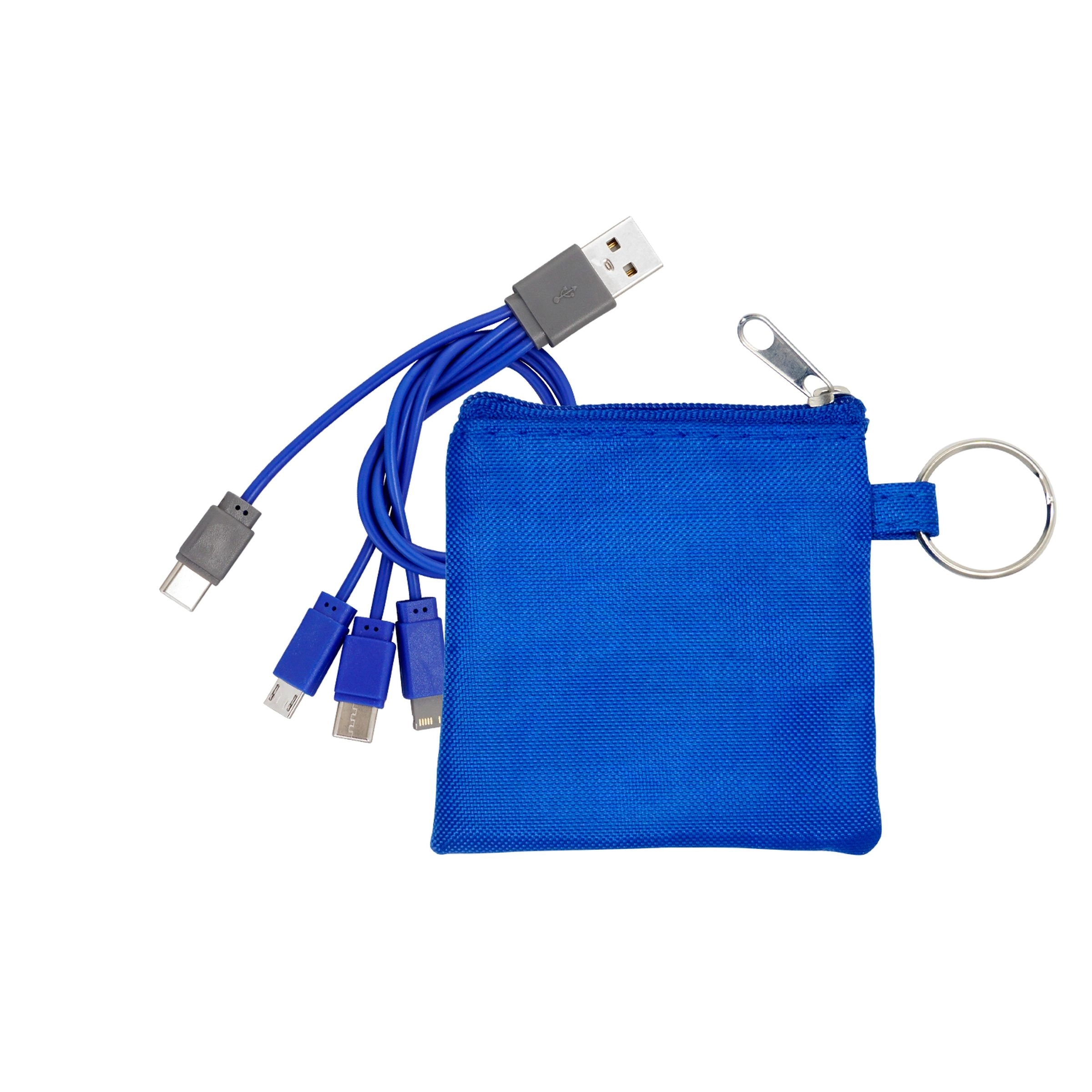 4-in-1 Colorful Pouch Cable Set 15