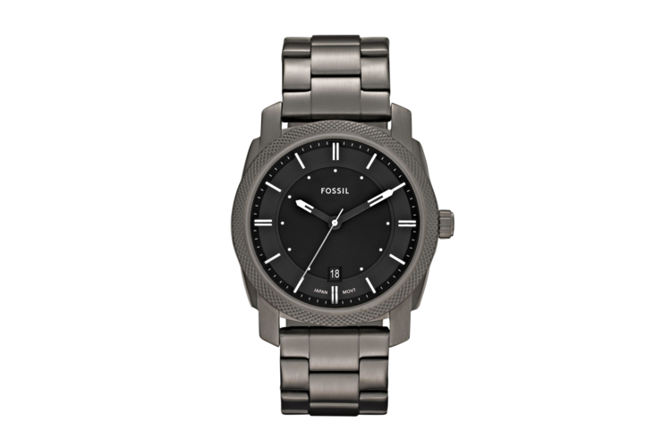 Fossil Men's Machine Smoke Stainless Steel Watch 1