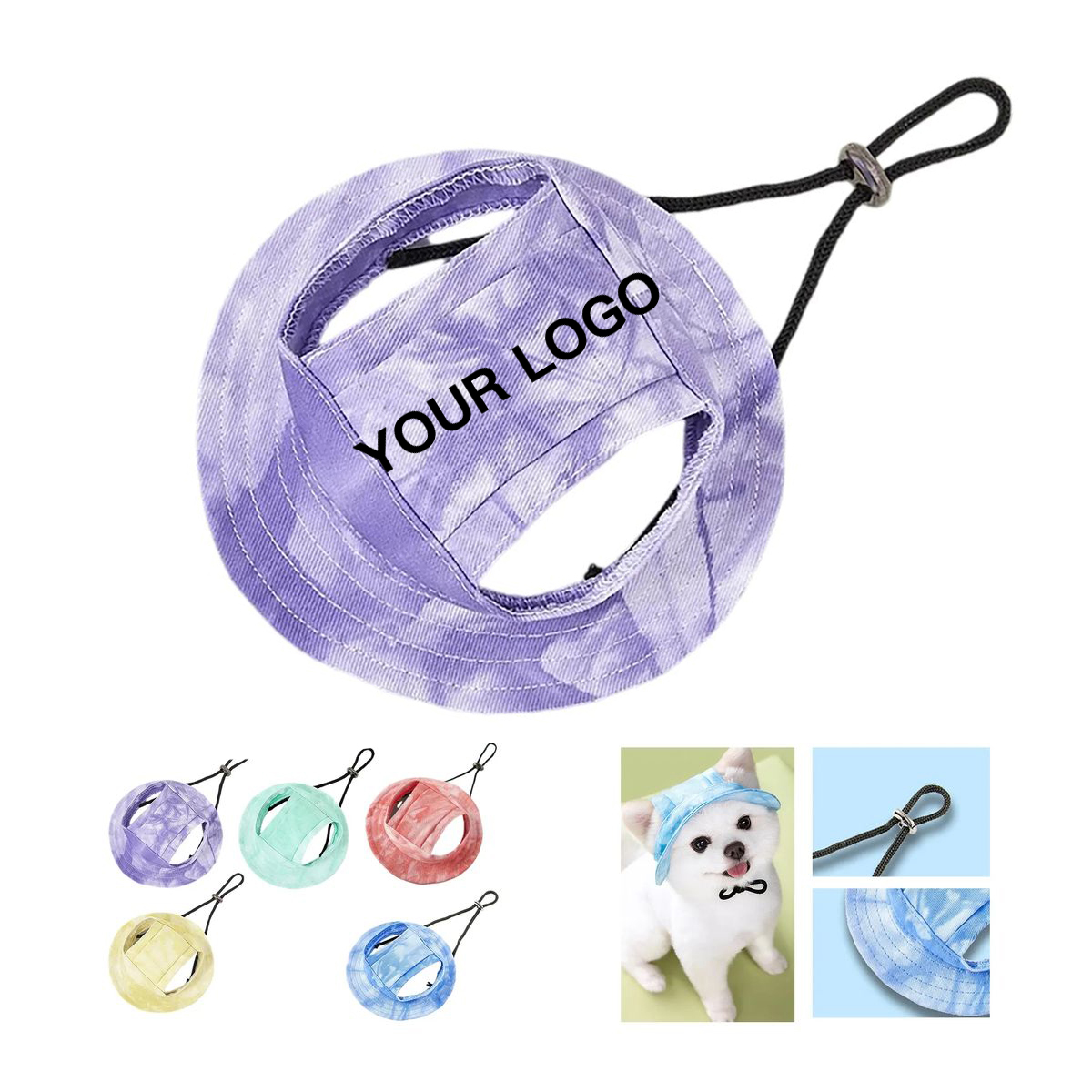Polyester Pet Sun Hat with Lightweight Design 7