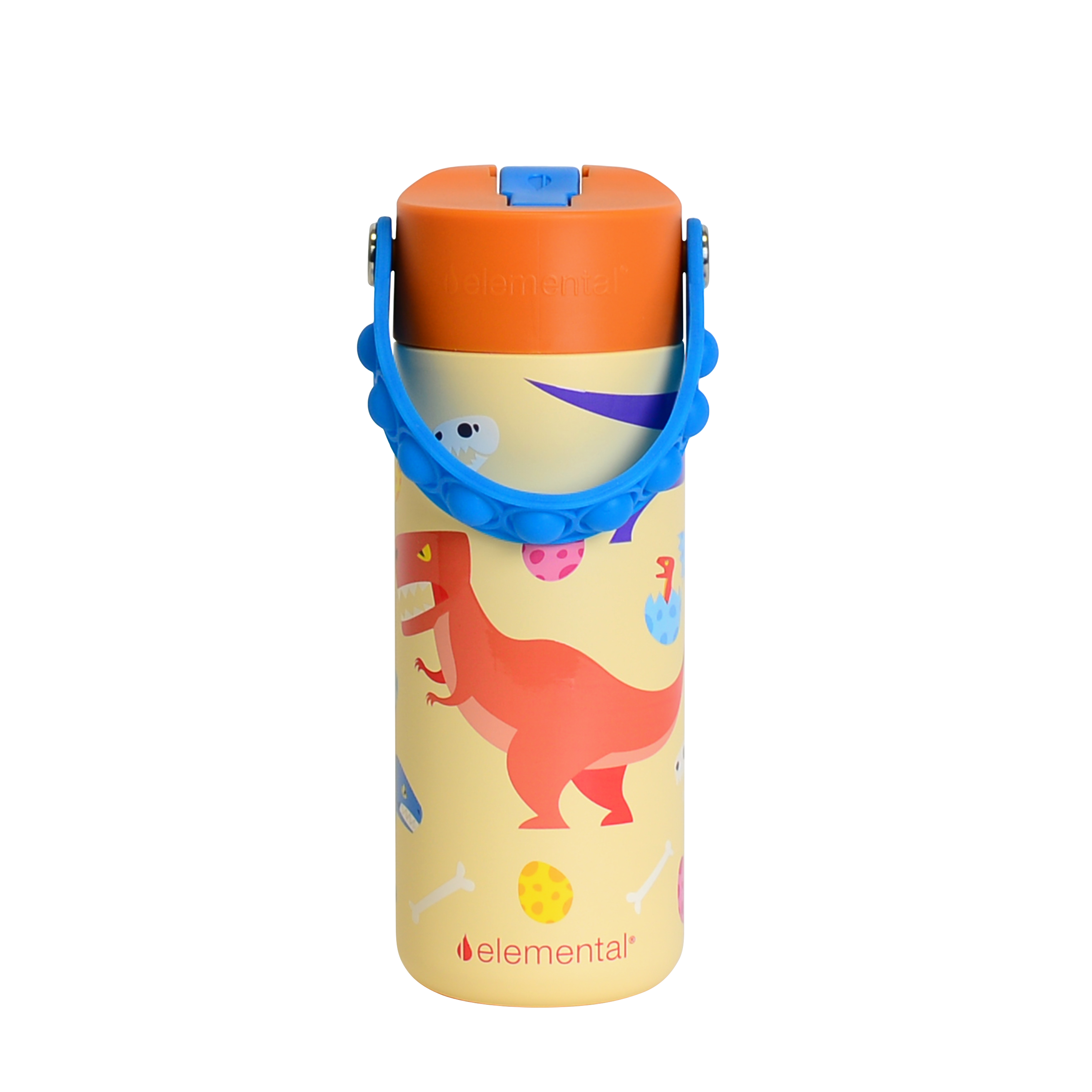 Elemental® Core Series 18oz Pop Fidget Stainless Steel Water Bottle - Vacuum Insulated - BPA-Free 19