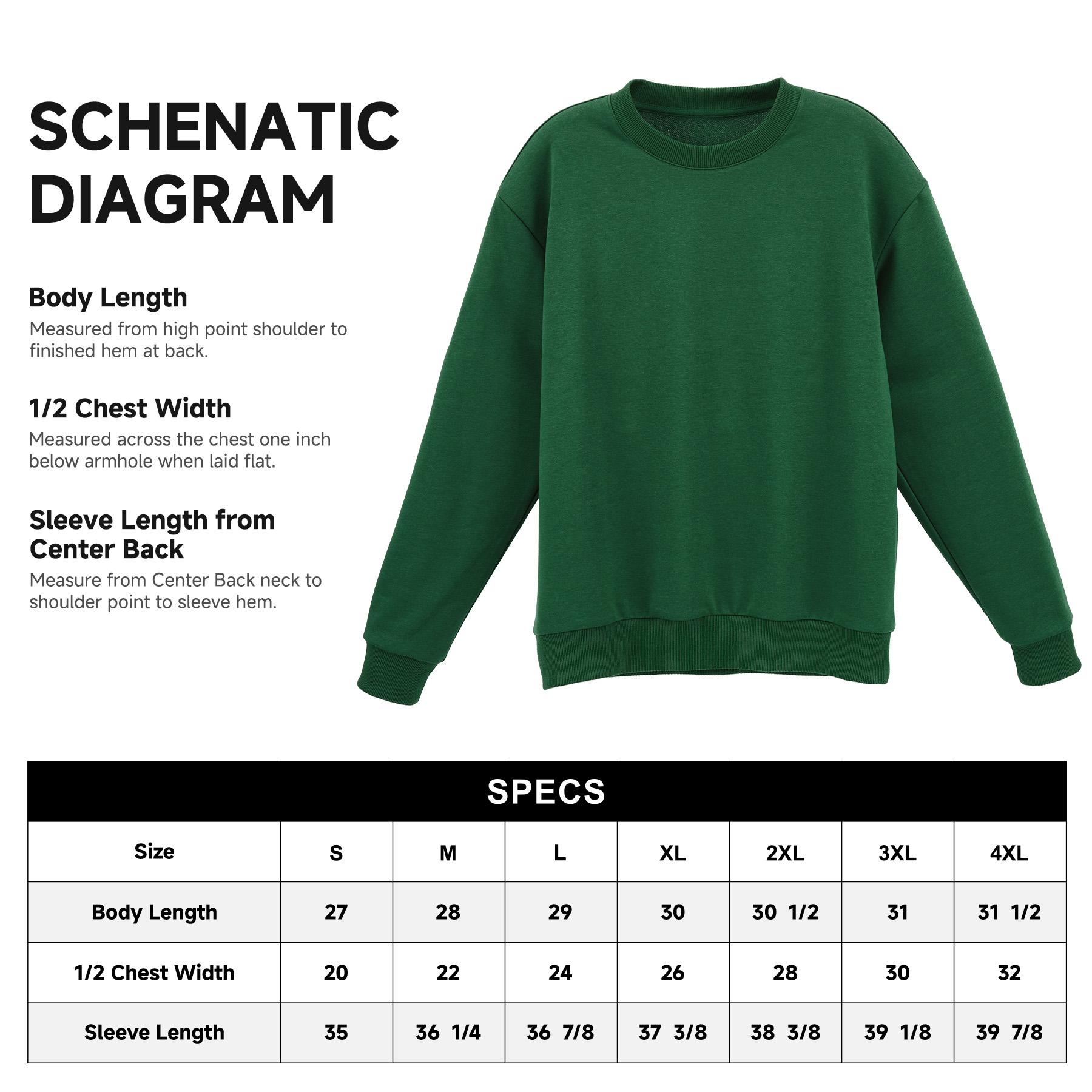 Unisex 100% Pre-Shrunk Pullover Crewneck Sweatshirt 6
