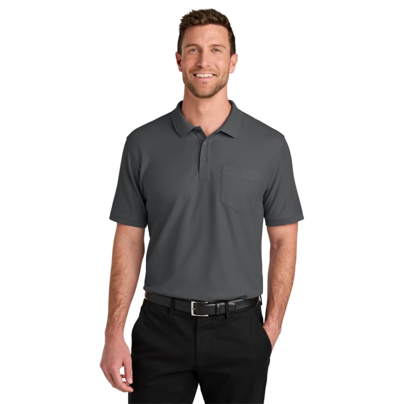 Port Authority Wearever Signature Pique Pocket Polo 38