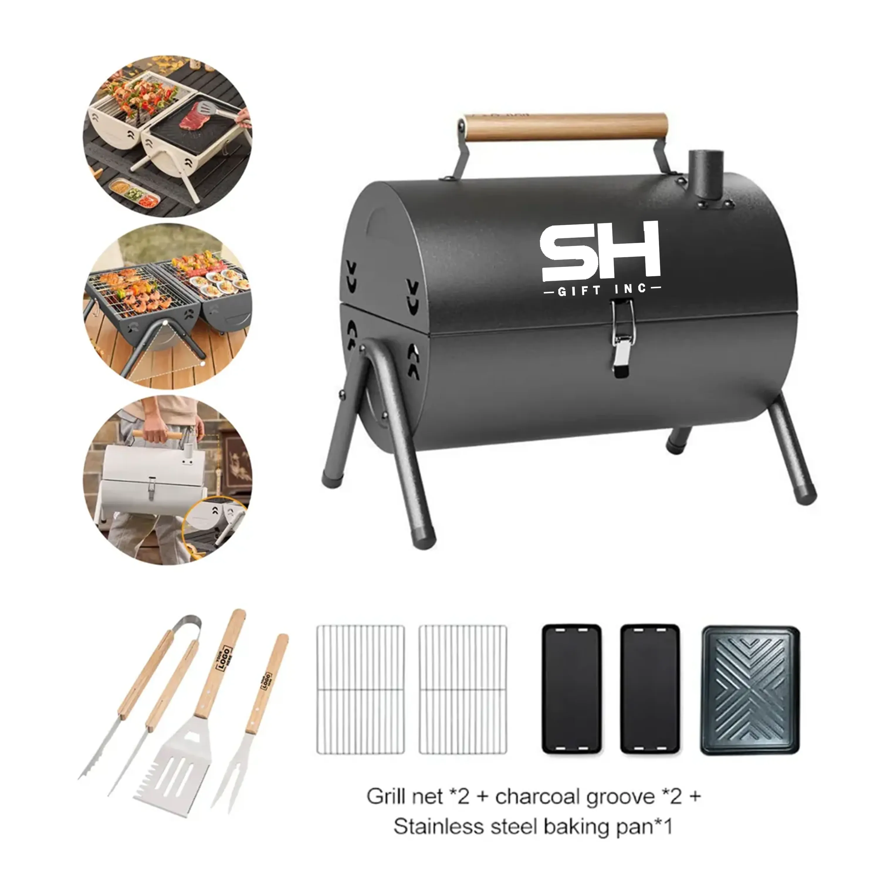 Portable Charcoal Grill 5