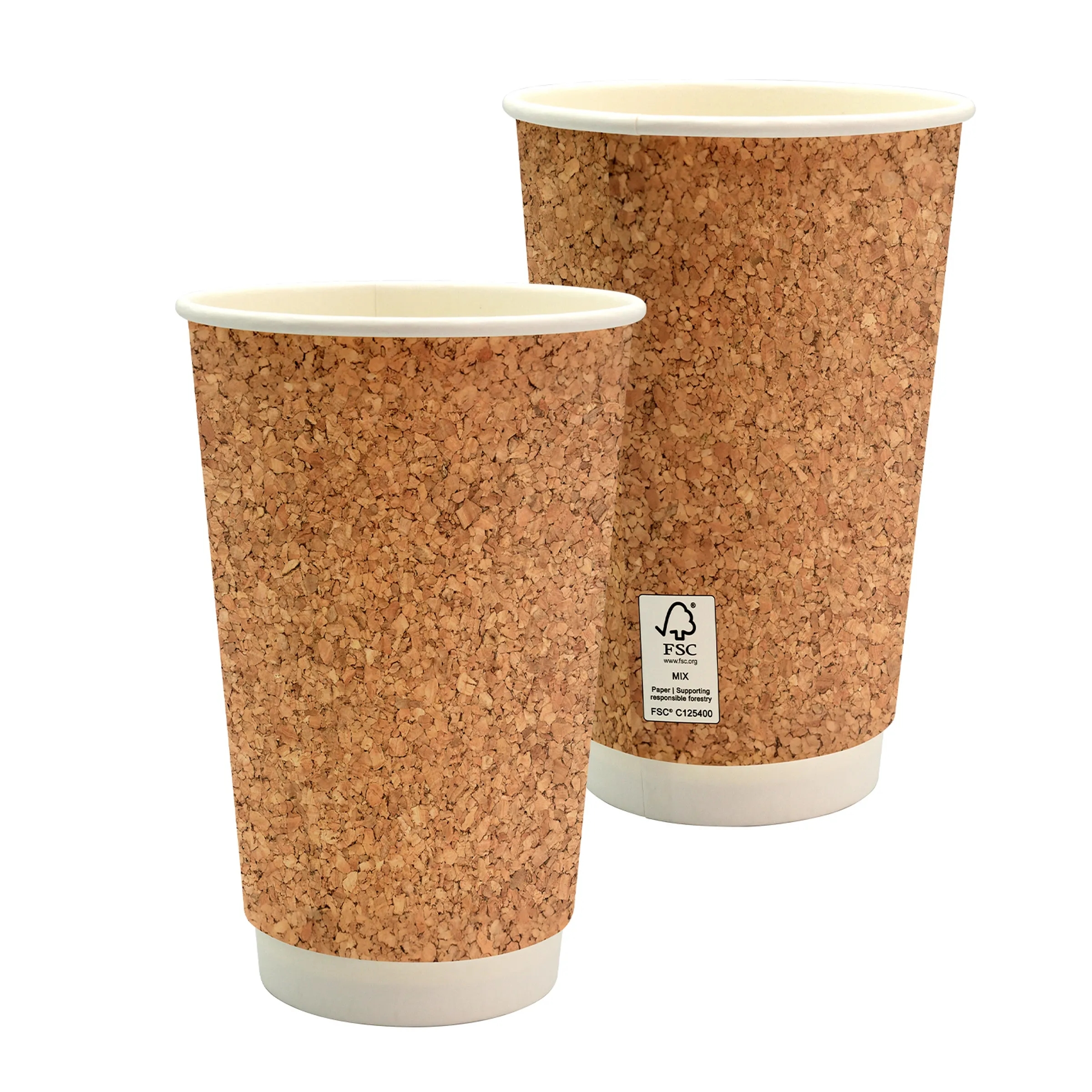 16 oz. Full Color Cork Pattern Paper Cup 5