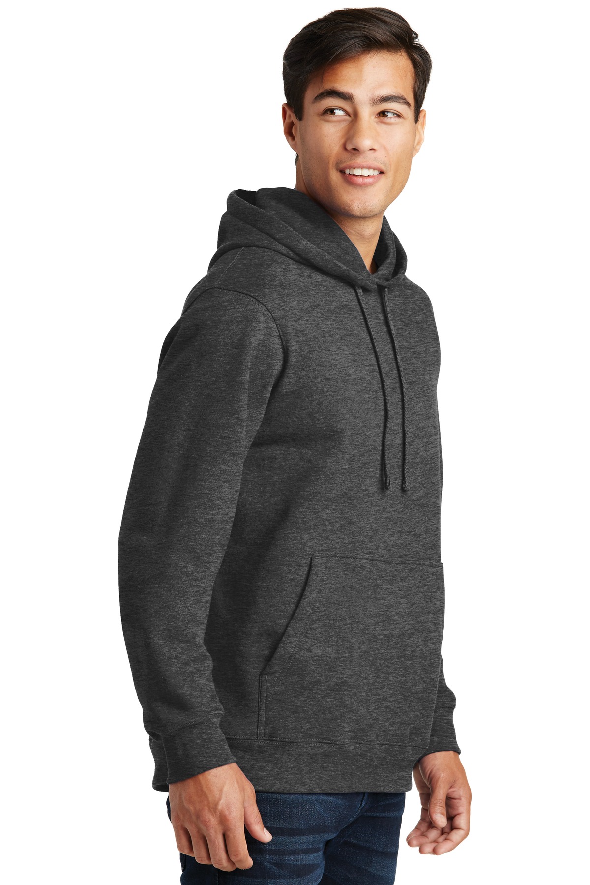 Port & Company® Fan Favorite Fleece Pullover Hooded Sweatshirt, custom hoodie or sweatshirt with logo imprint 11