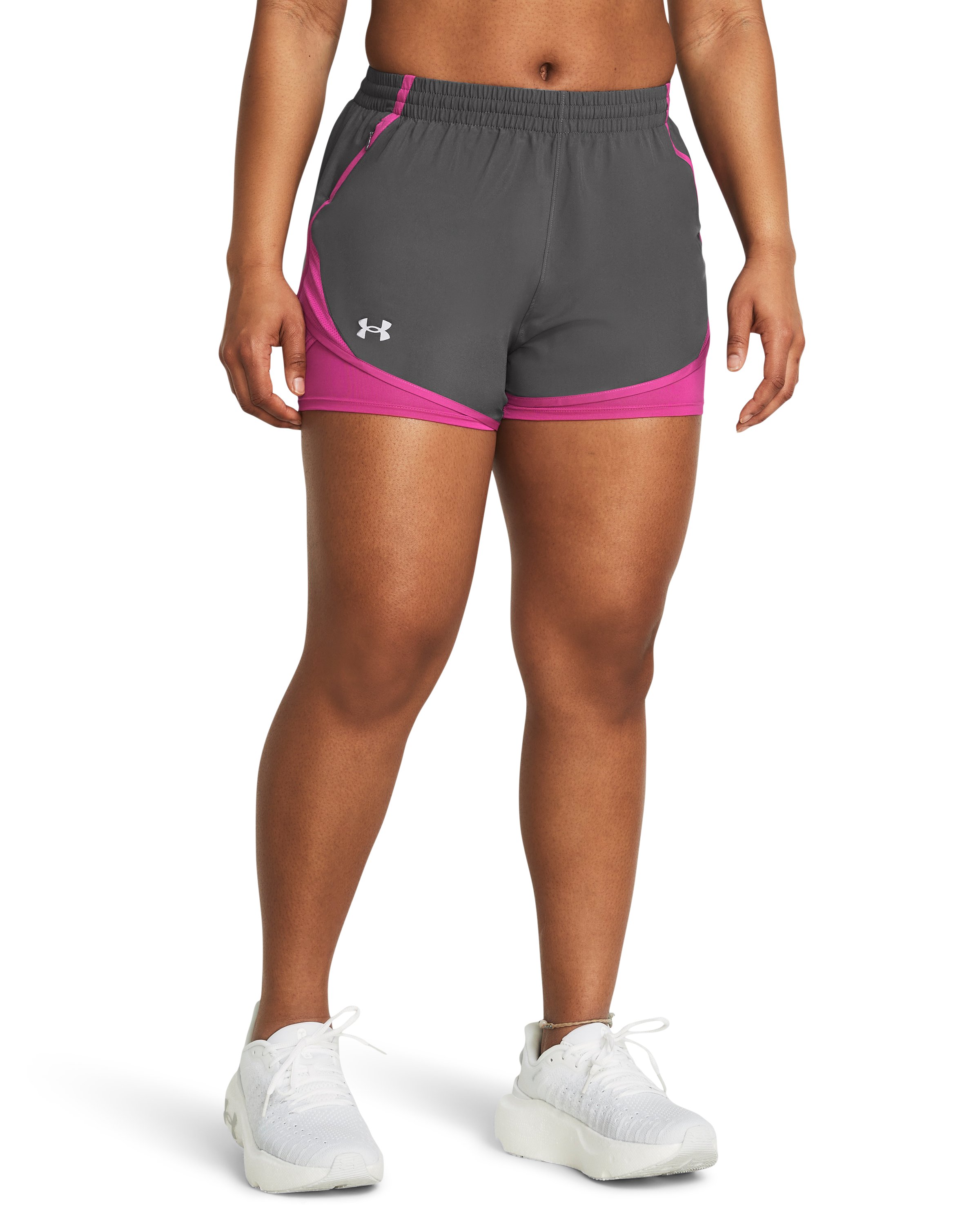 UA Fly-By Women's 2-in-1 Shorts 4