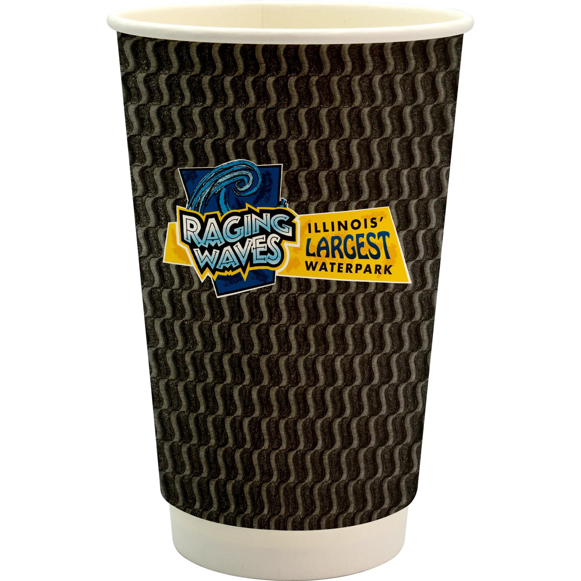 16 oz. Full Color Wave Paper Cup 2