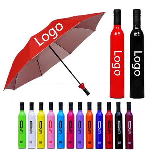 Wine Bottle Umbrella 1