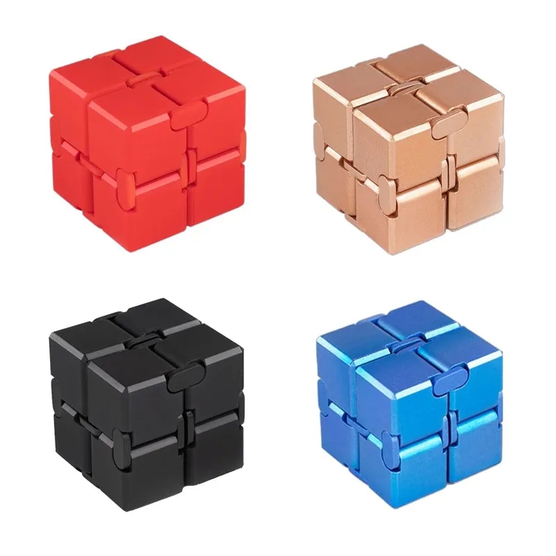 Metal Fidget Infinity Cube 4