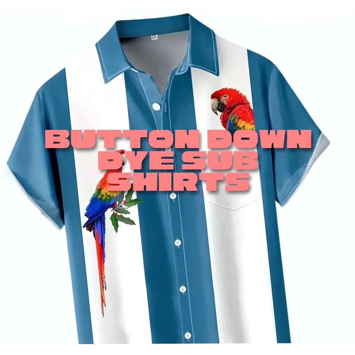 Button Down Dye Sub Shirts 2