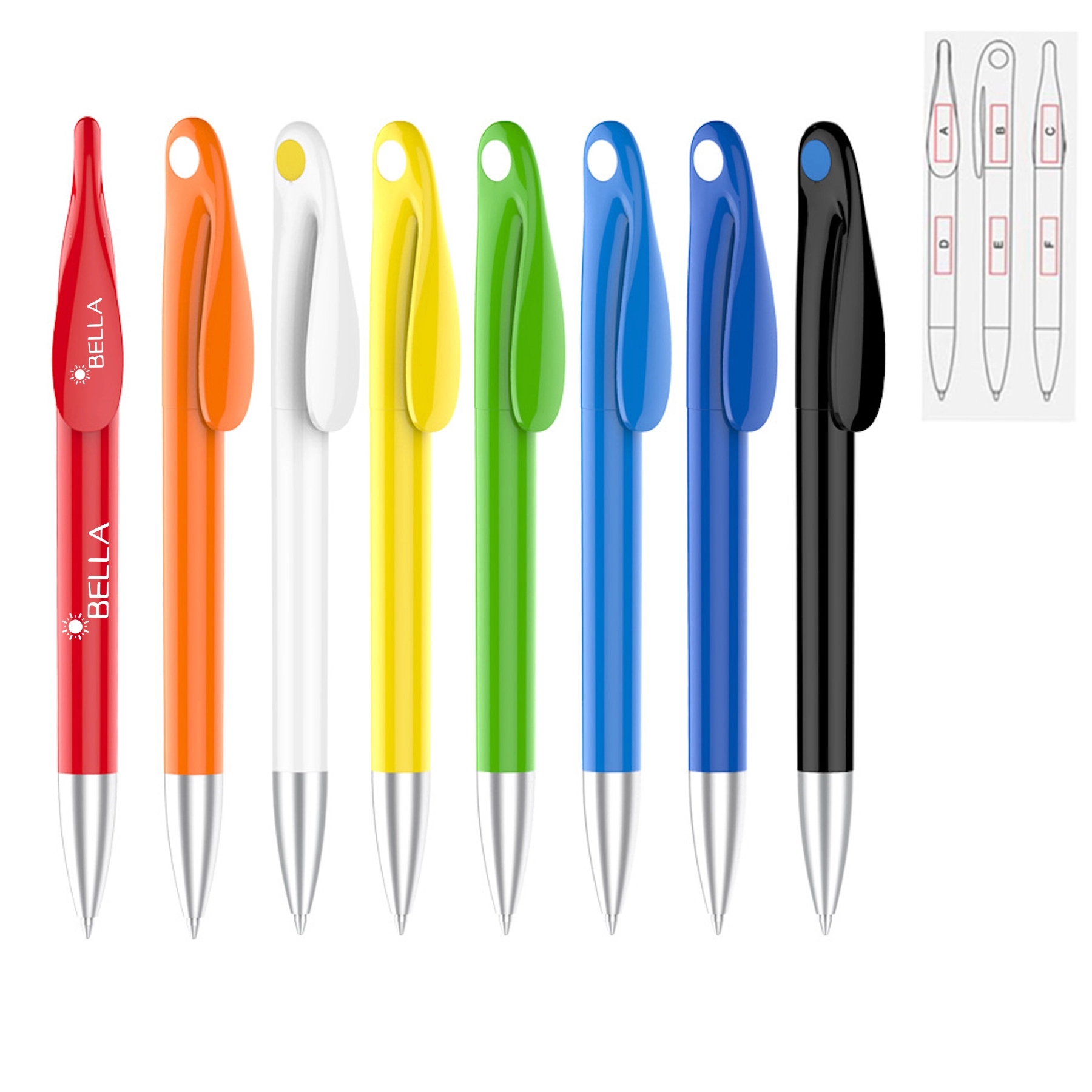 Rabbit Design Plastic Pen 1