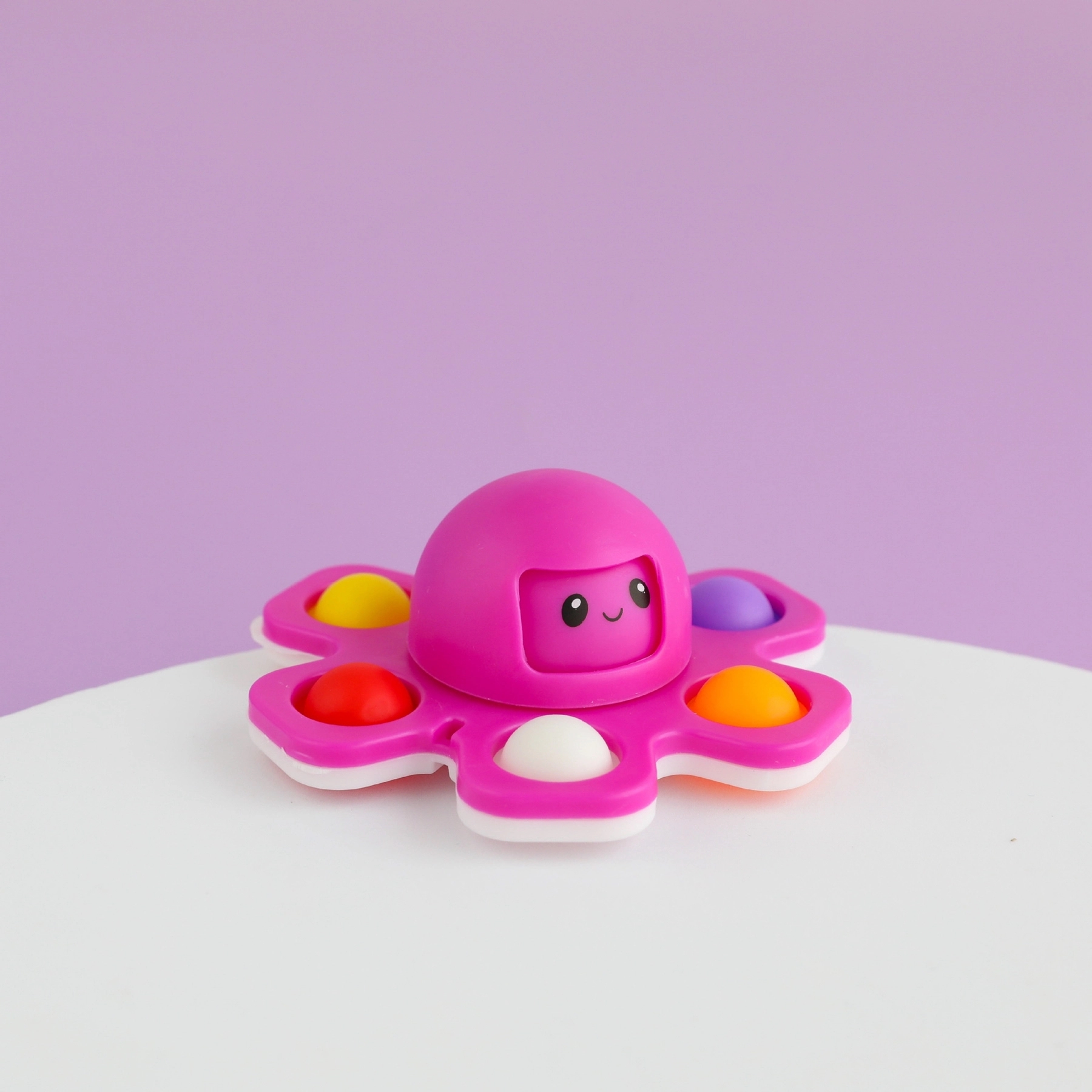 Fidget Spinner Face Changing Octopus Pop Toy 4