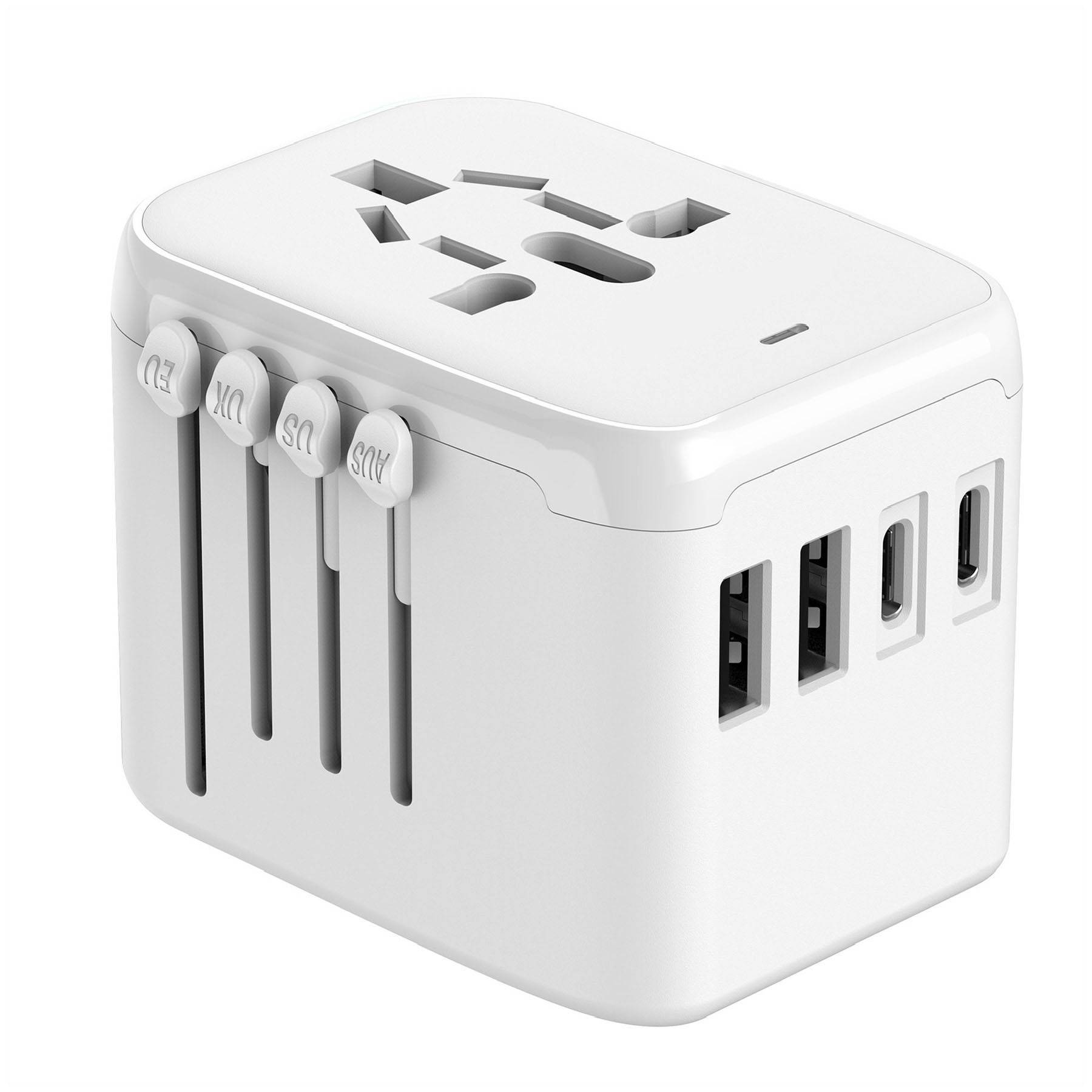 4 plugs Universal Travel Adapter 2