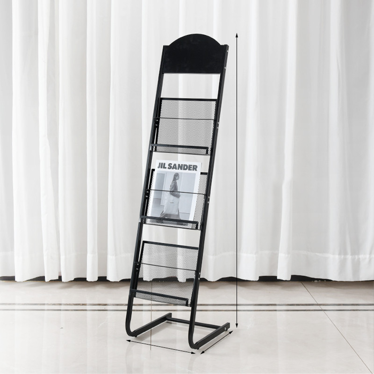 Newspaper Advertising Office Display Rack 5