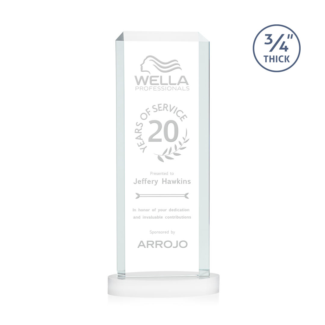 Dalton Award on Alberton Base - White 4