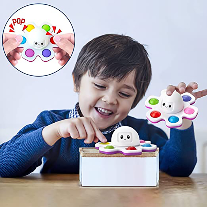 Octopus Face-Changing Bubble Sensory Toy 26