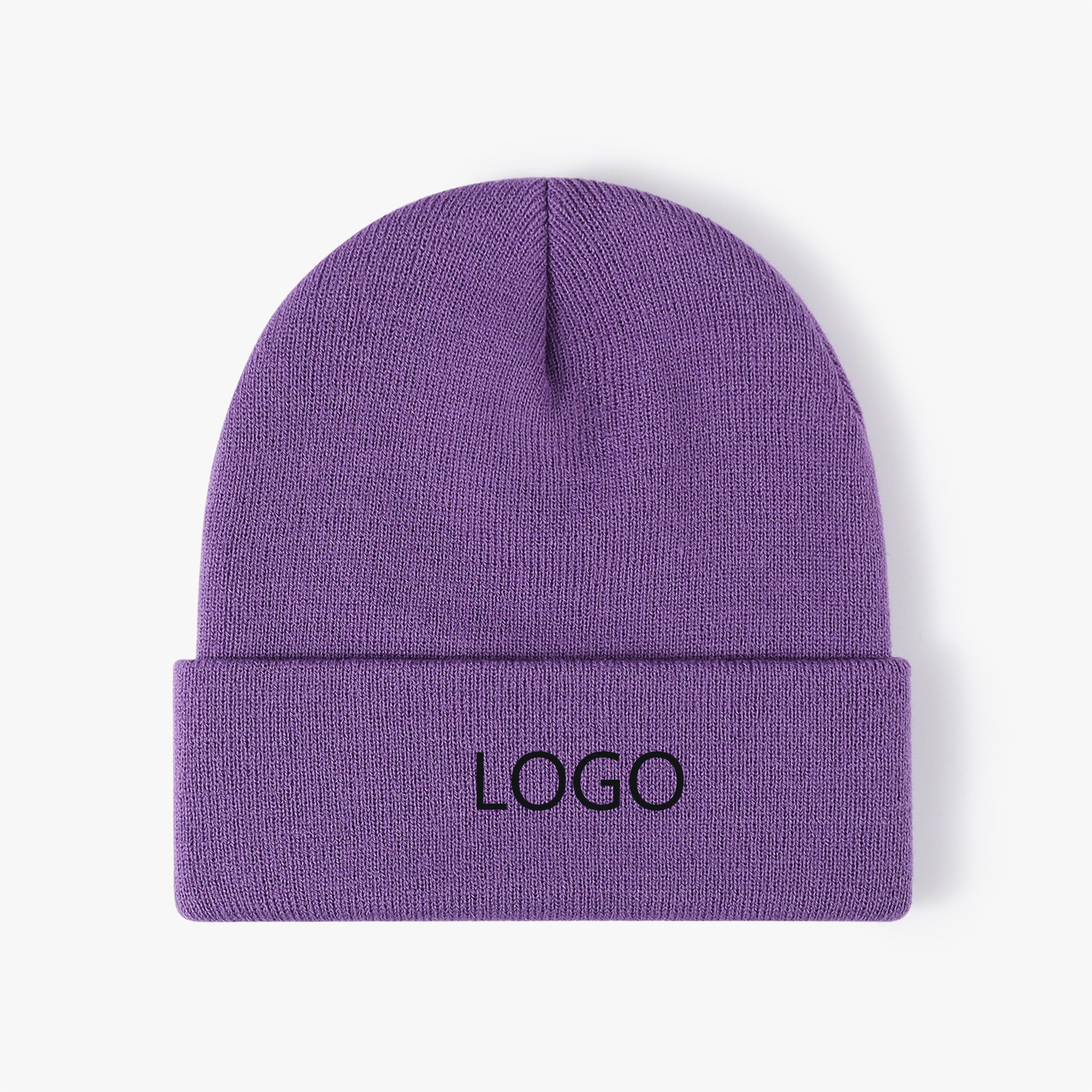 Solid Acrylic Knit Hat 6