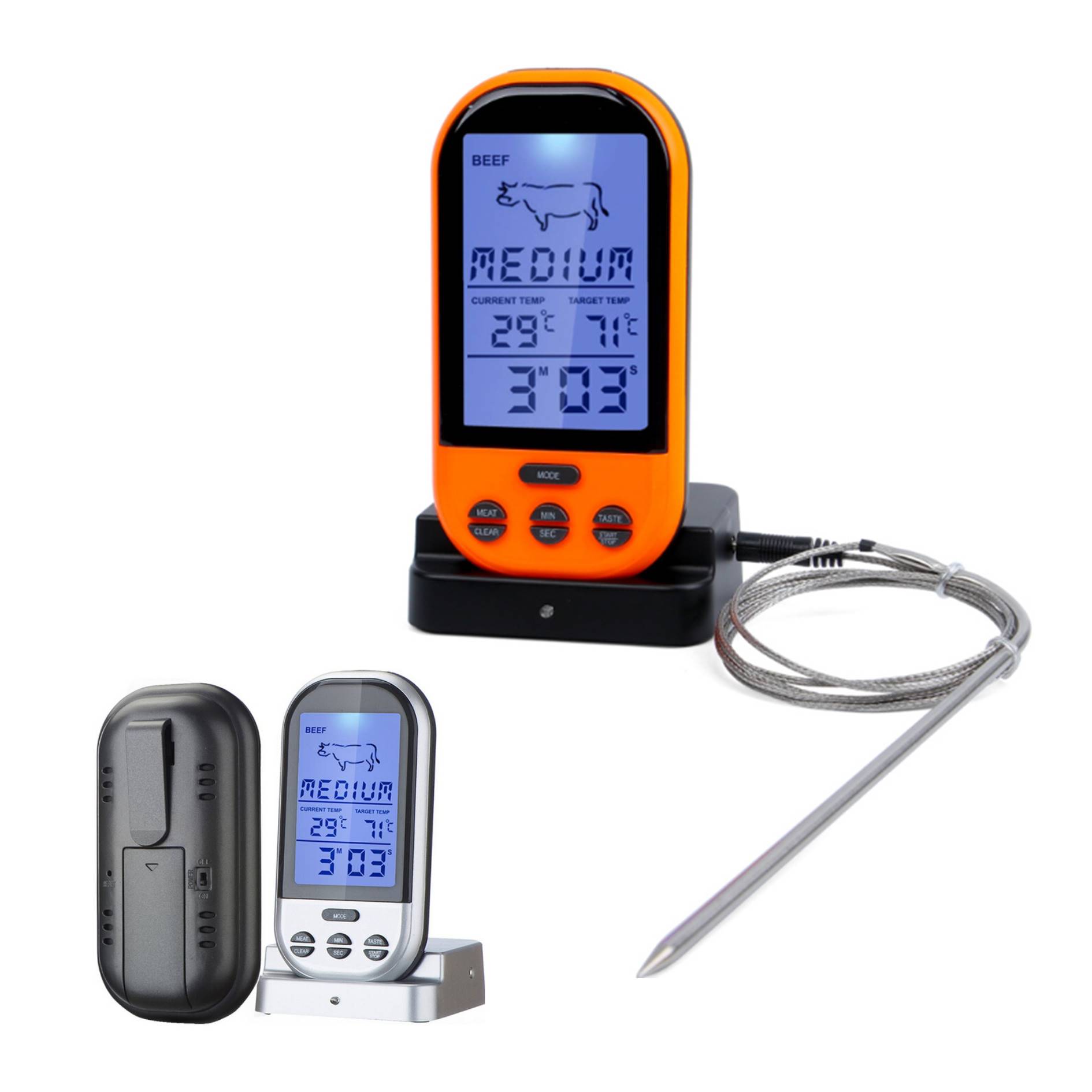 Wireless Digital Meat Thermometer 8