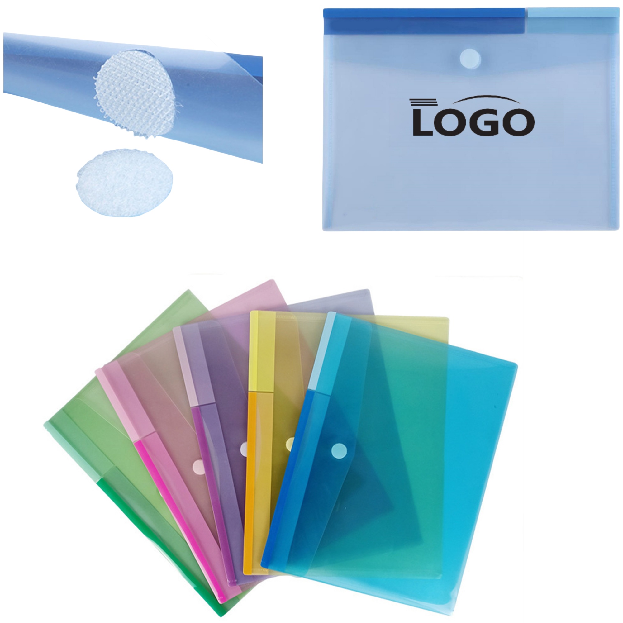 EasySnap PP Document Bag ?C Hook & Loop Closure 2