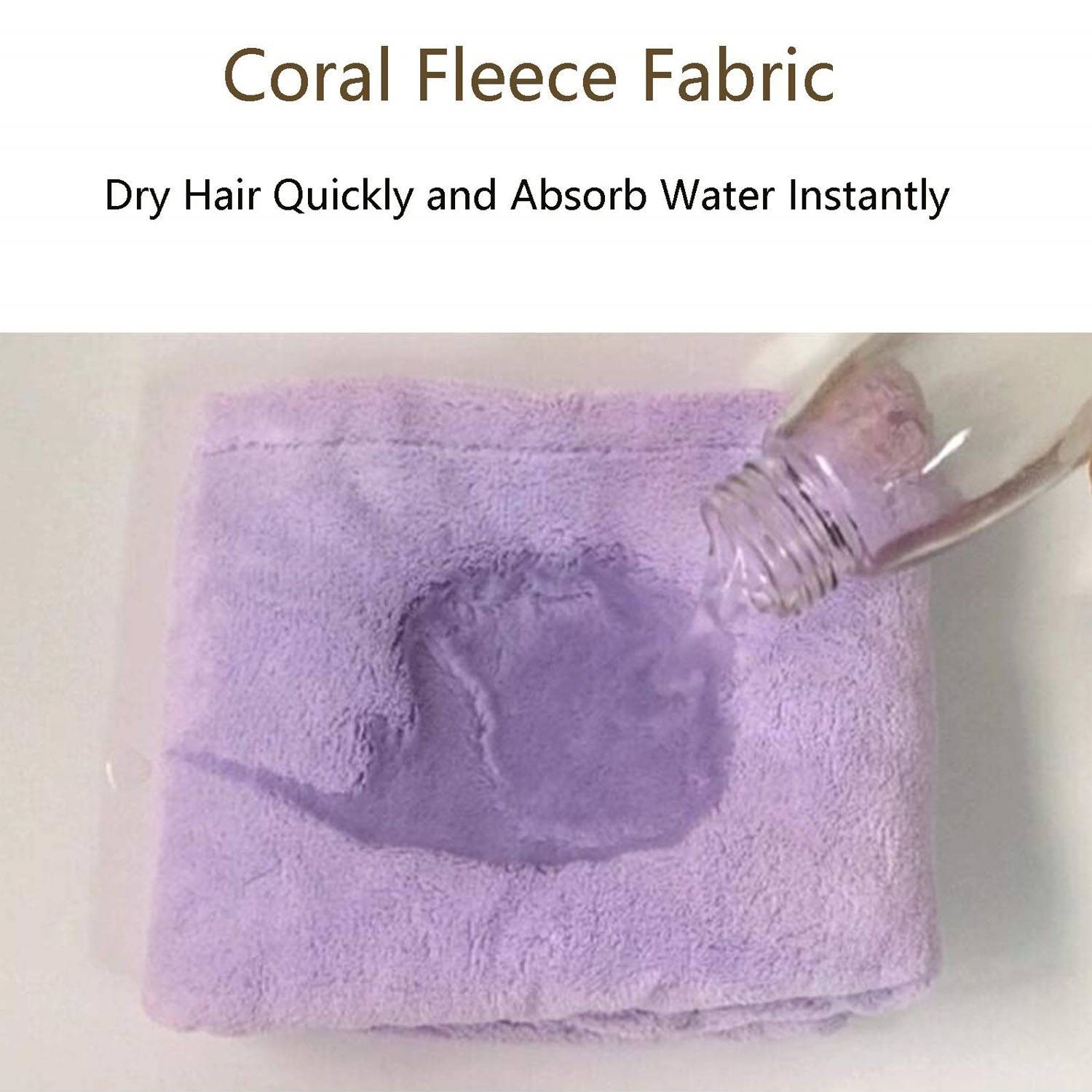 Hair Towel Wrap Women Quick Magic Dryer 6