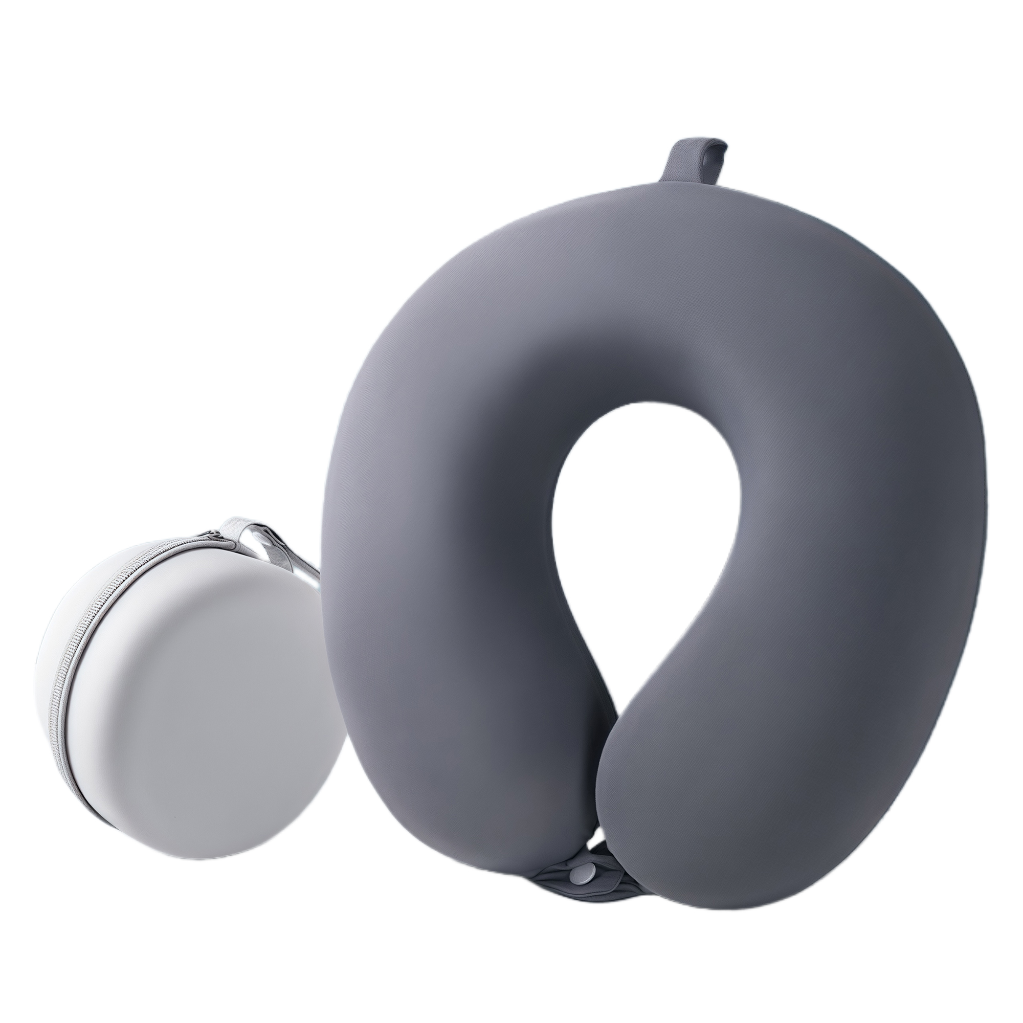 Travel Neck Pillow with Storage Box for Airplane 4